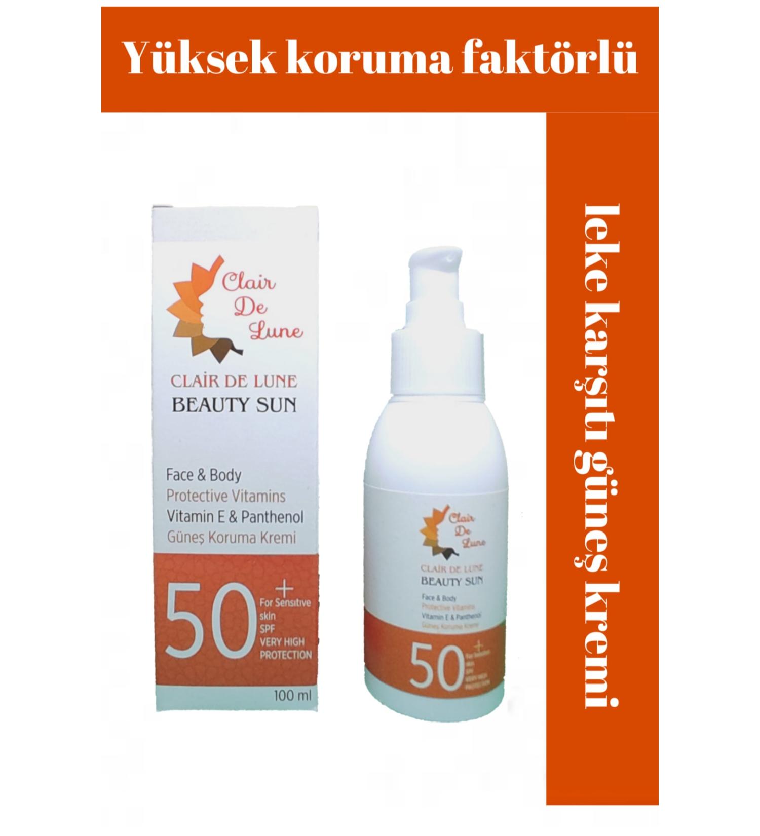 Clair de lune Anti-Spot Sunscreen Spf50+ Cream 100 Ml