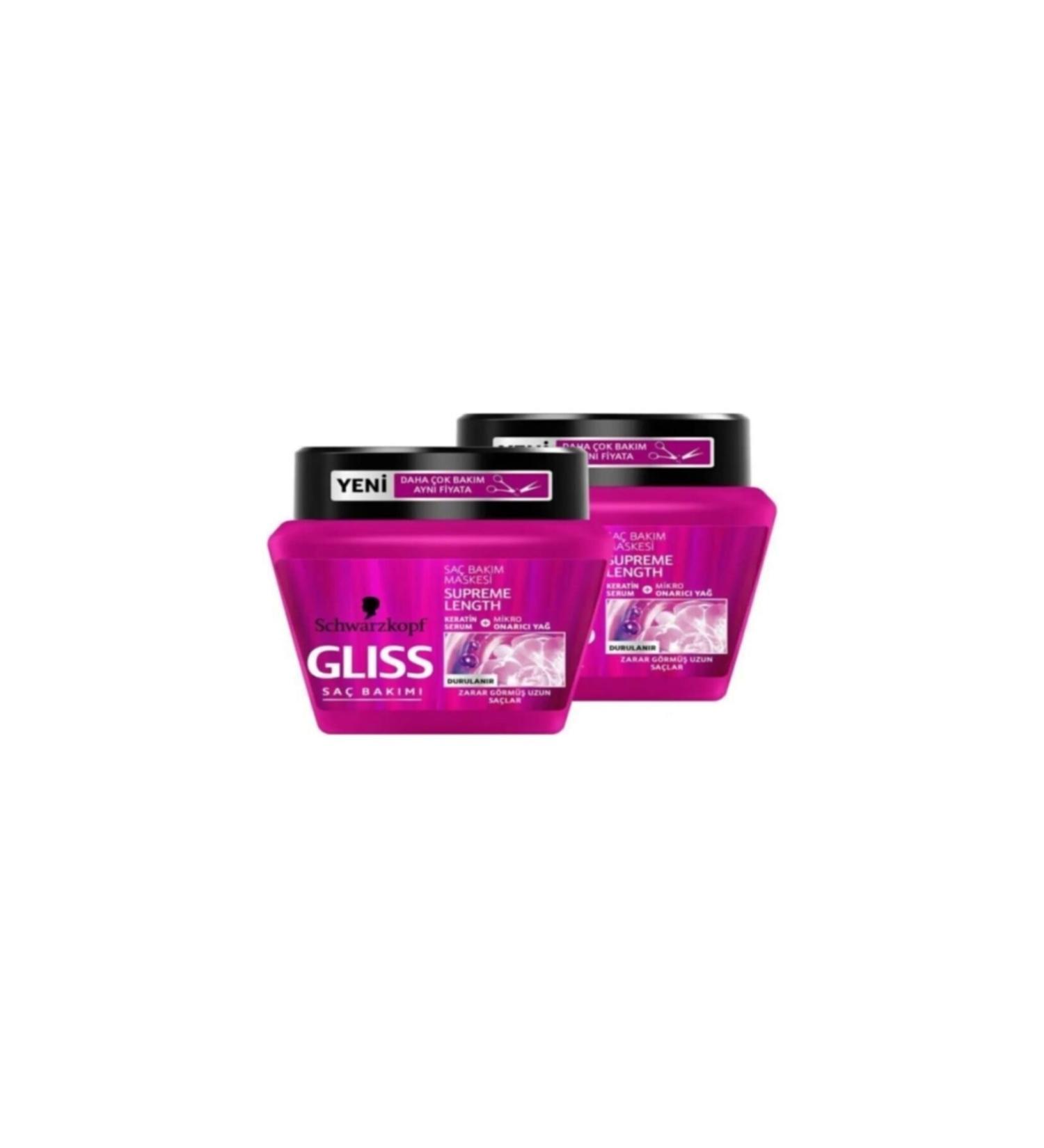 Gliss Supreme Length 2-Piece Hair Care Mask 300 ml