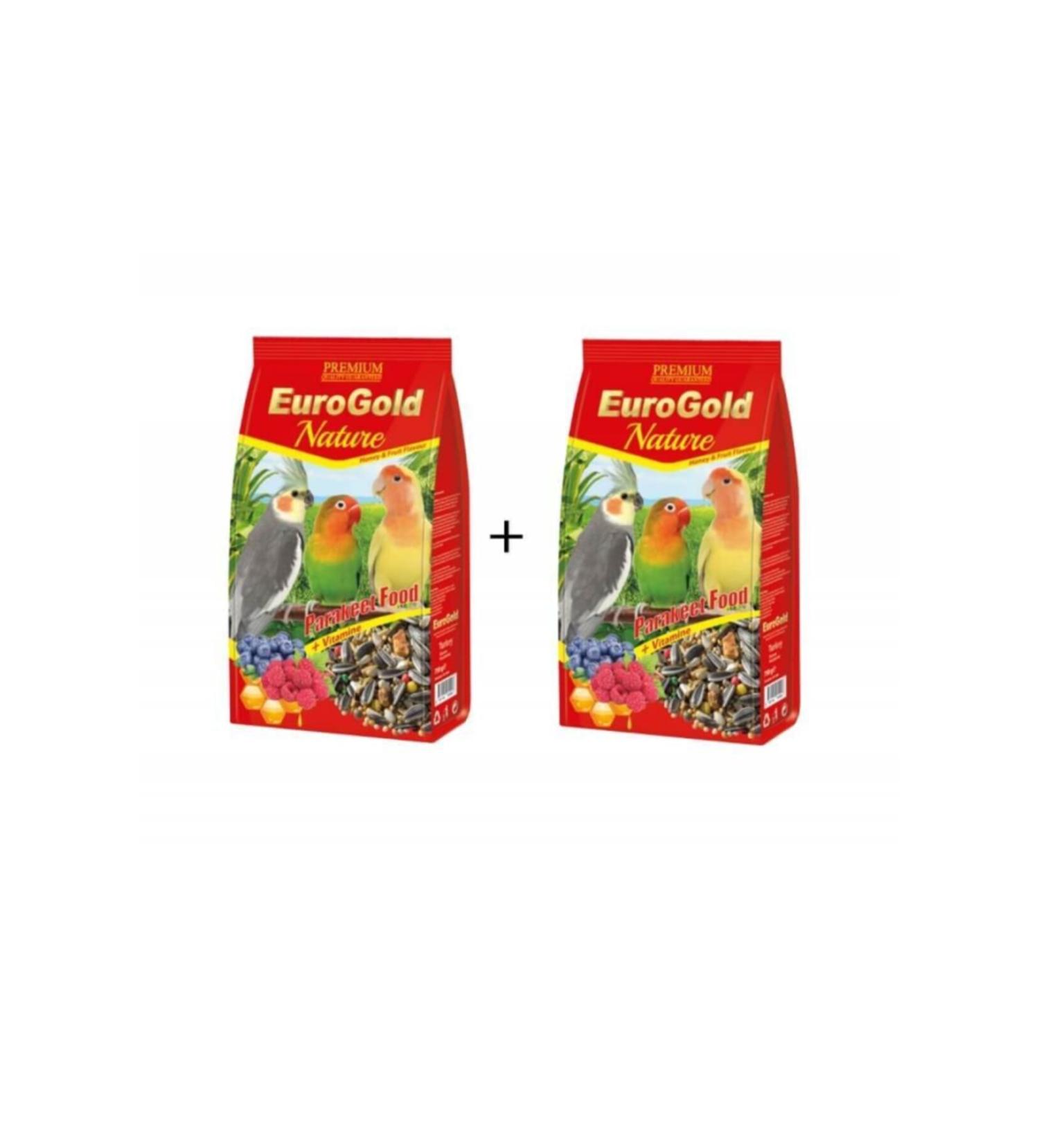 EuroGold Parakeet Paradise Cockatiel Food 750grx2pcs
