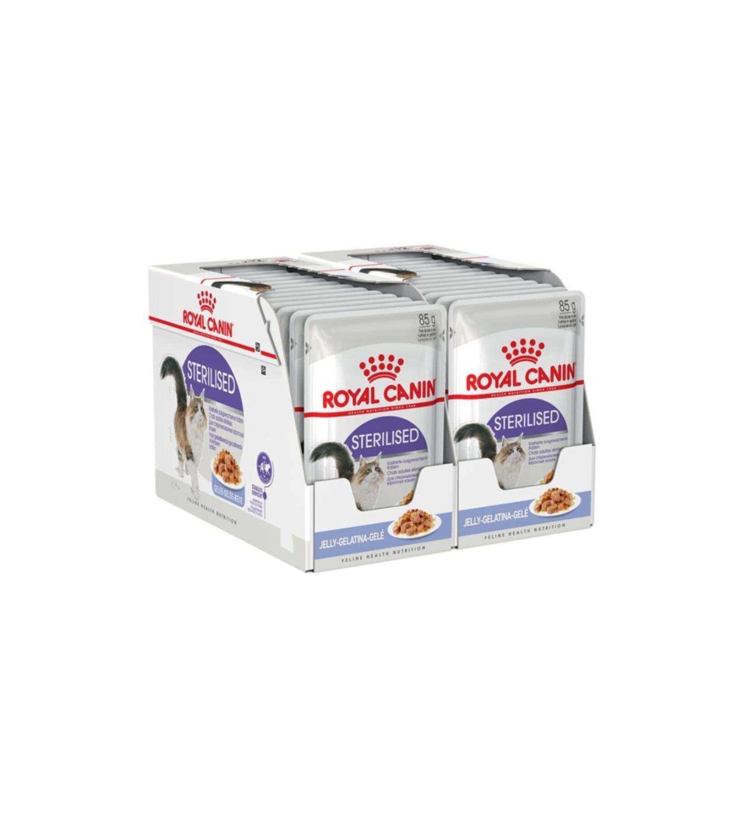Royal Canin Sterilized Jelly Neutered Cat Wet Food 85 gr 24 Pieces
