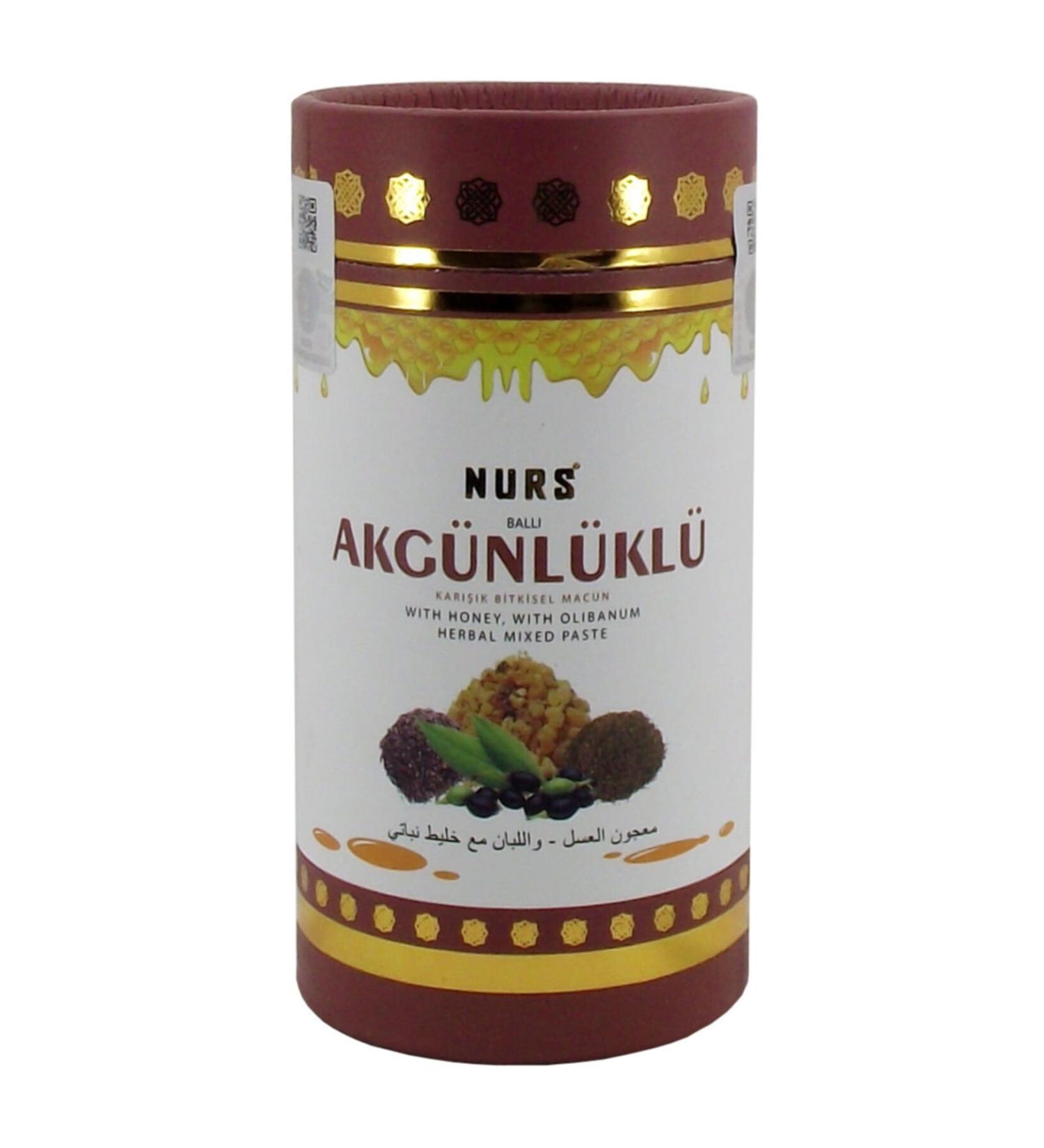 Nurs Lokman Hekim Honey and Frankincense Mixed Herbal Paste 400 Gr