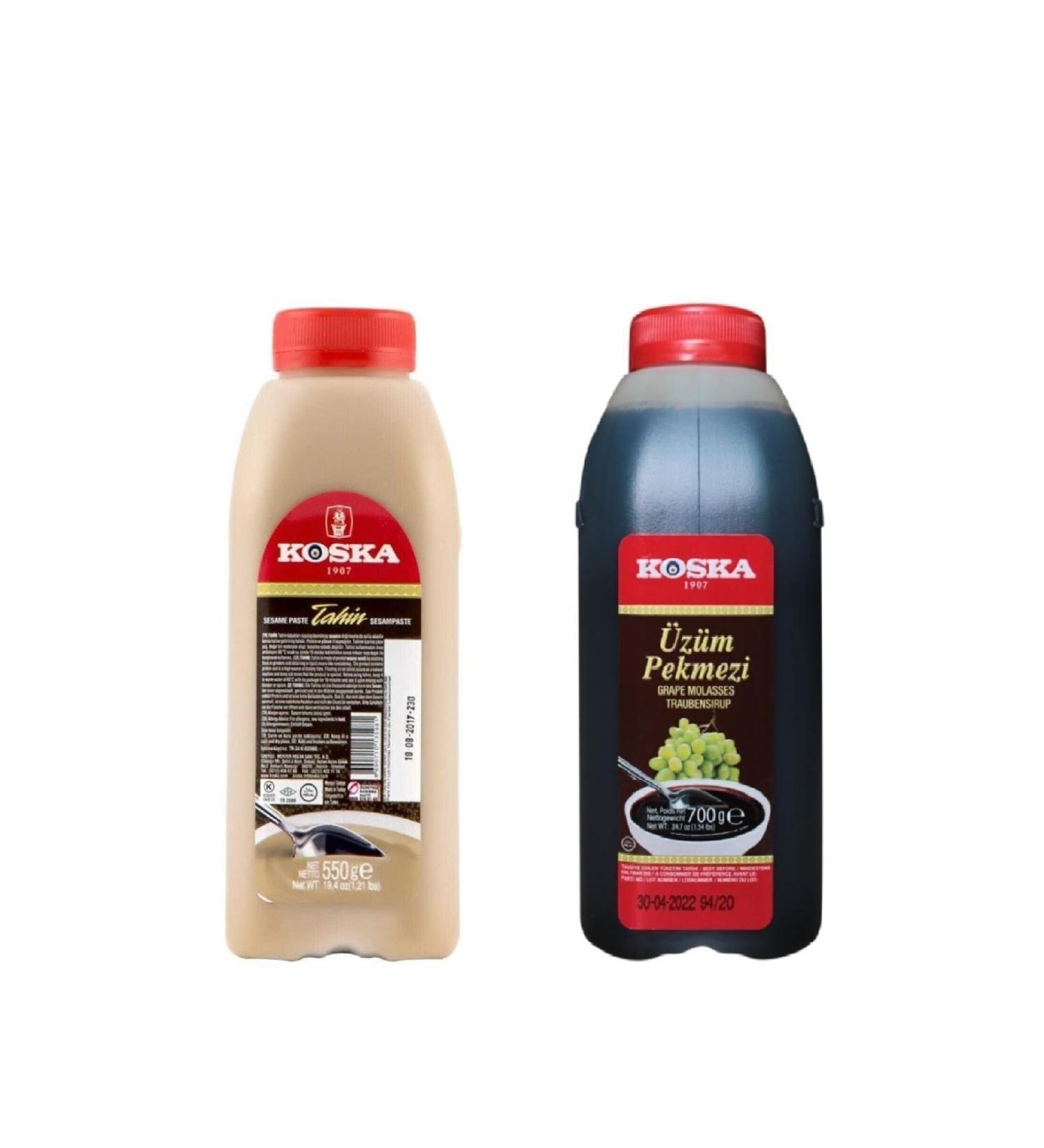 Koska Tahini 550 gr + Grape Molasses 700 gr