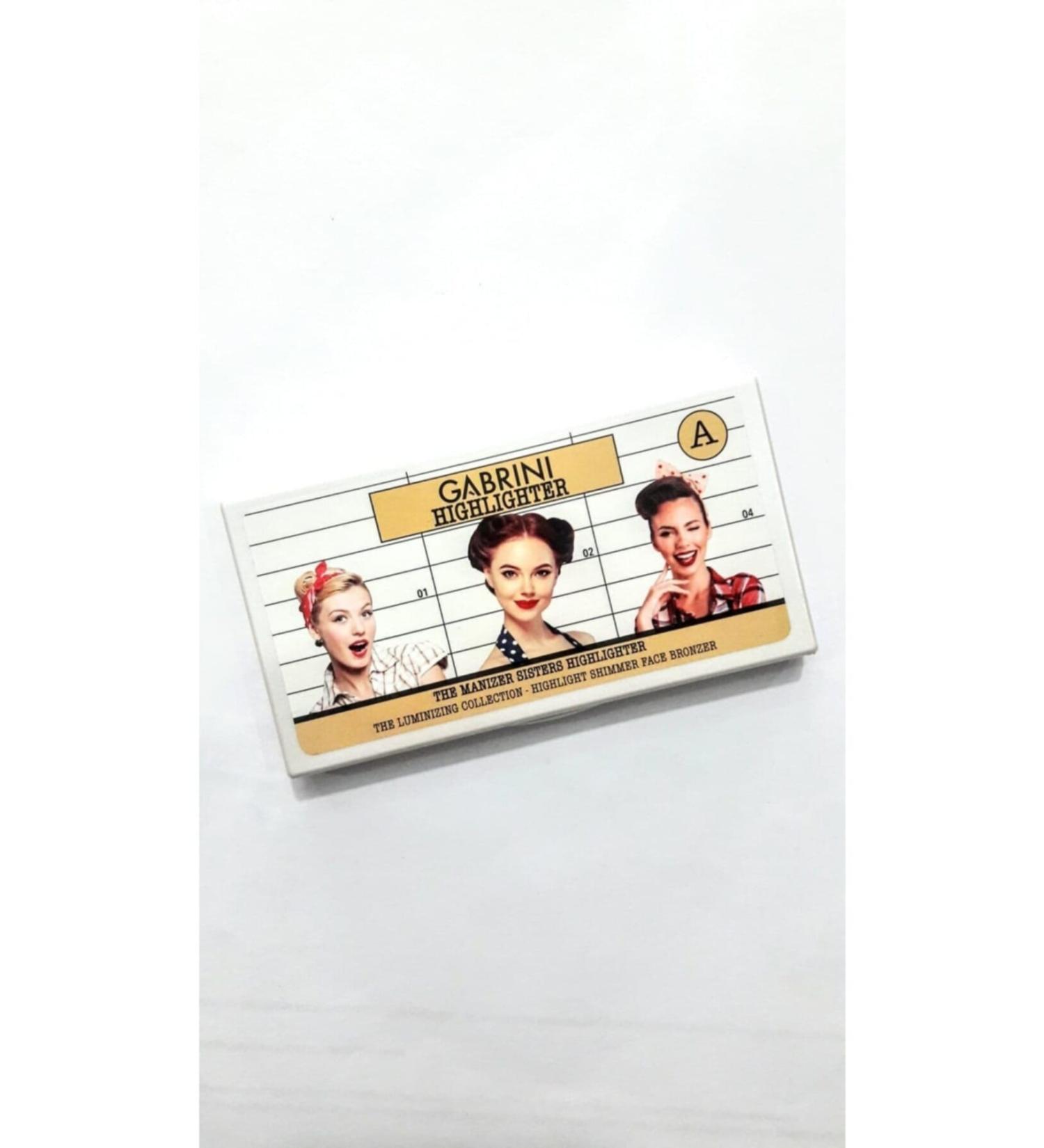 Gabrini Highlighter Palette A Illuminating Palette 8696814073990 3 Pieces