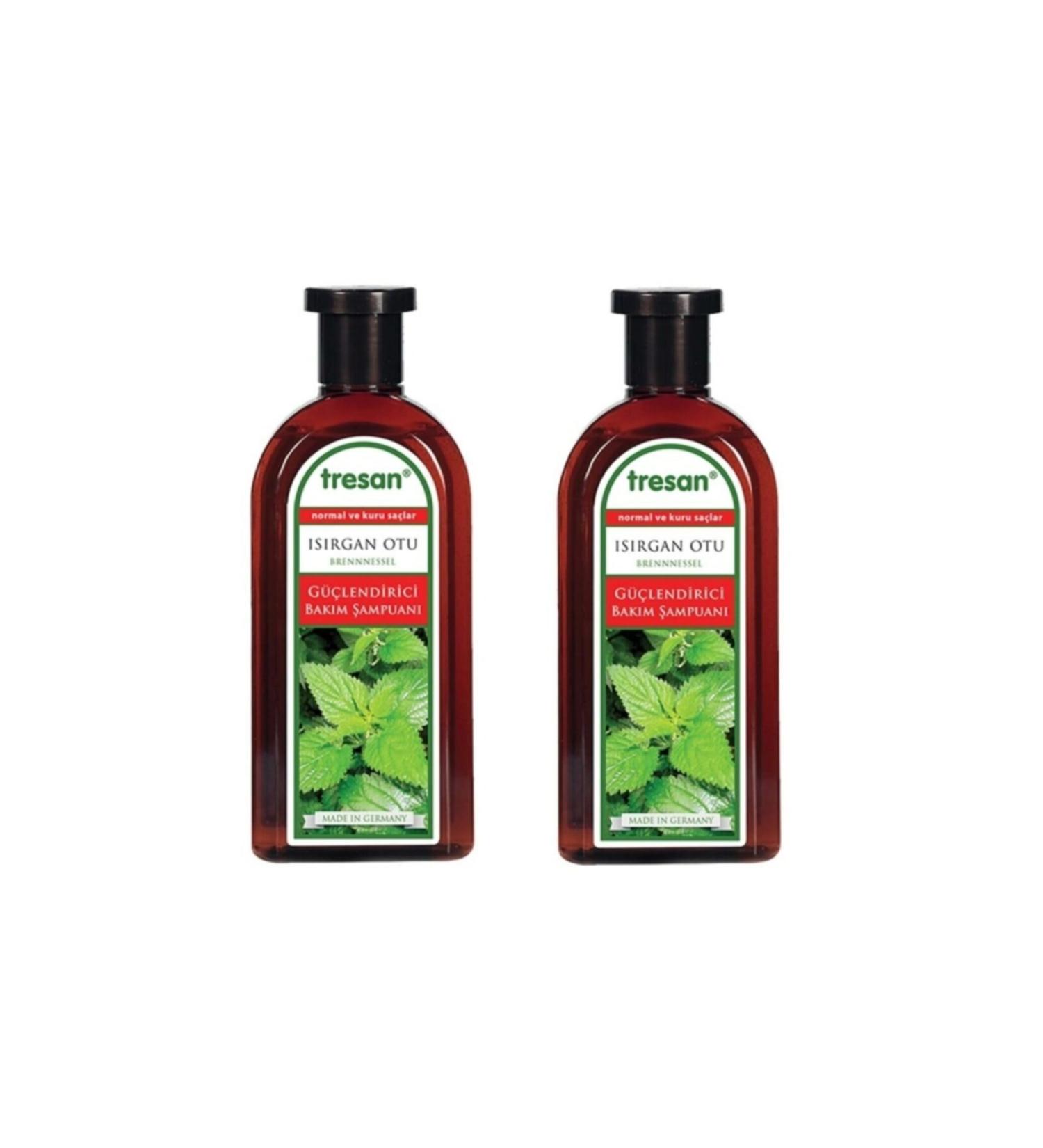 Tresan - Nettle Strengthening Care Shampoo 300 ml X2 Pieces