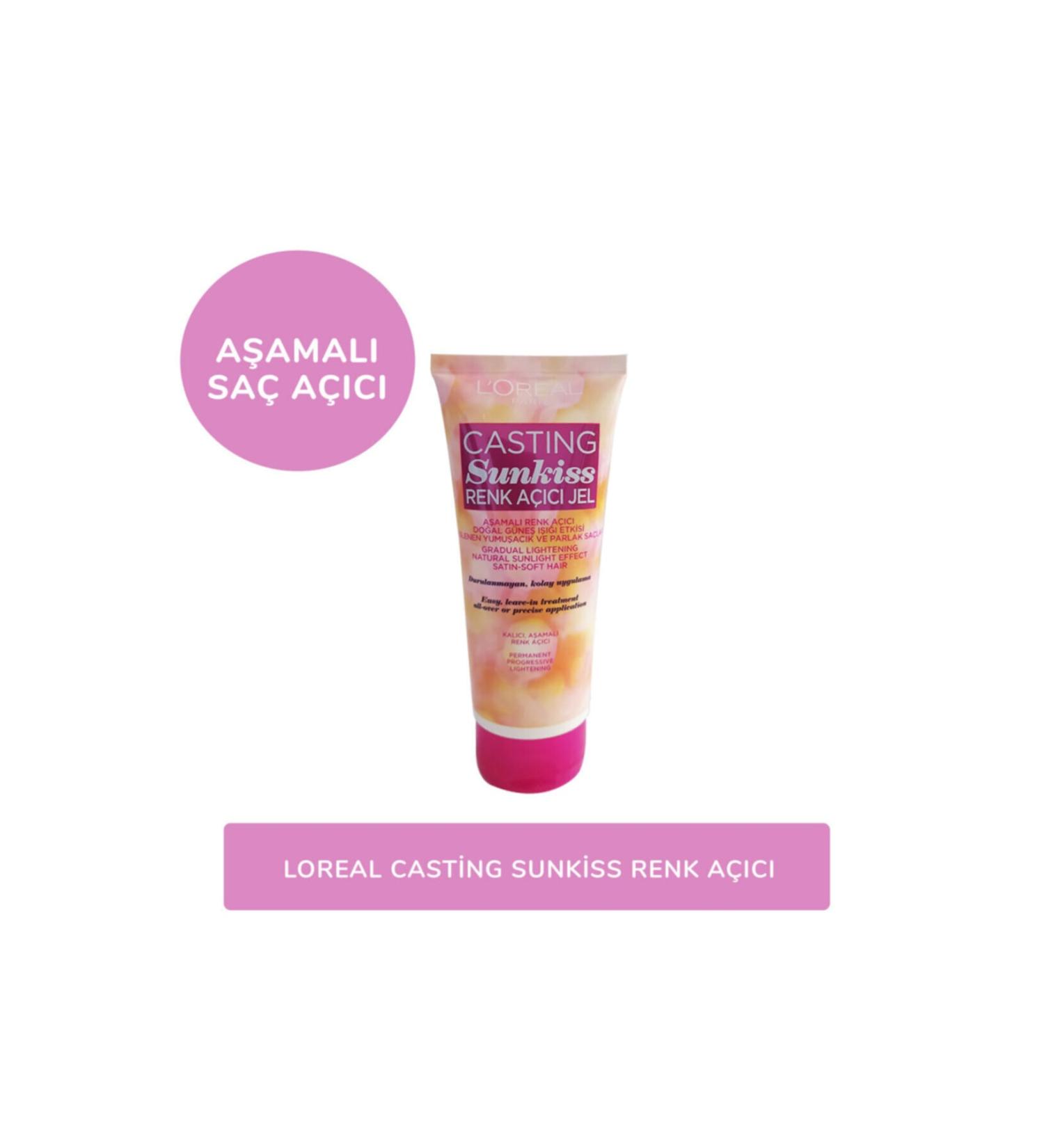 L'Oreal Paris L'oreal Casting Sunkiss Lightening Gel - Gradual Hair Lightening Product