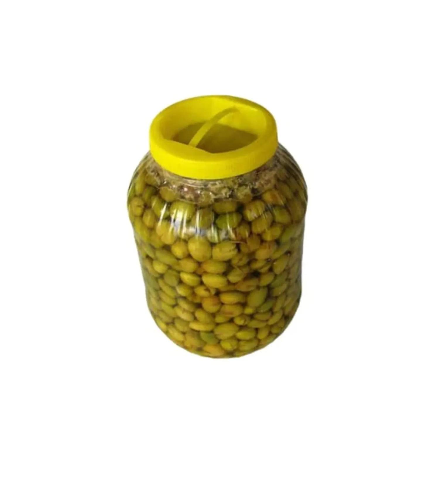 er i Mara Cracked Green Olives - In Brine - 5 Kg Can Net 3.300 Gr