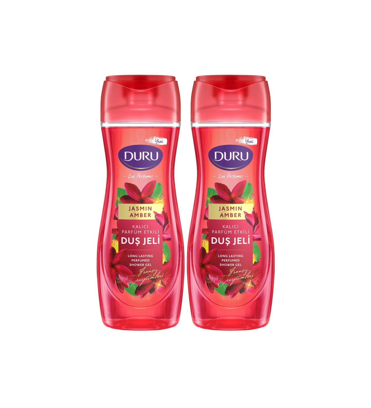 Duru Lux Perfumes Jasmin Amber Shower Gel 2x450ml - Buy Online on GoSupps.com