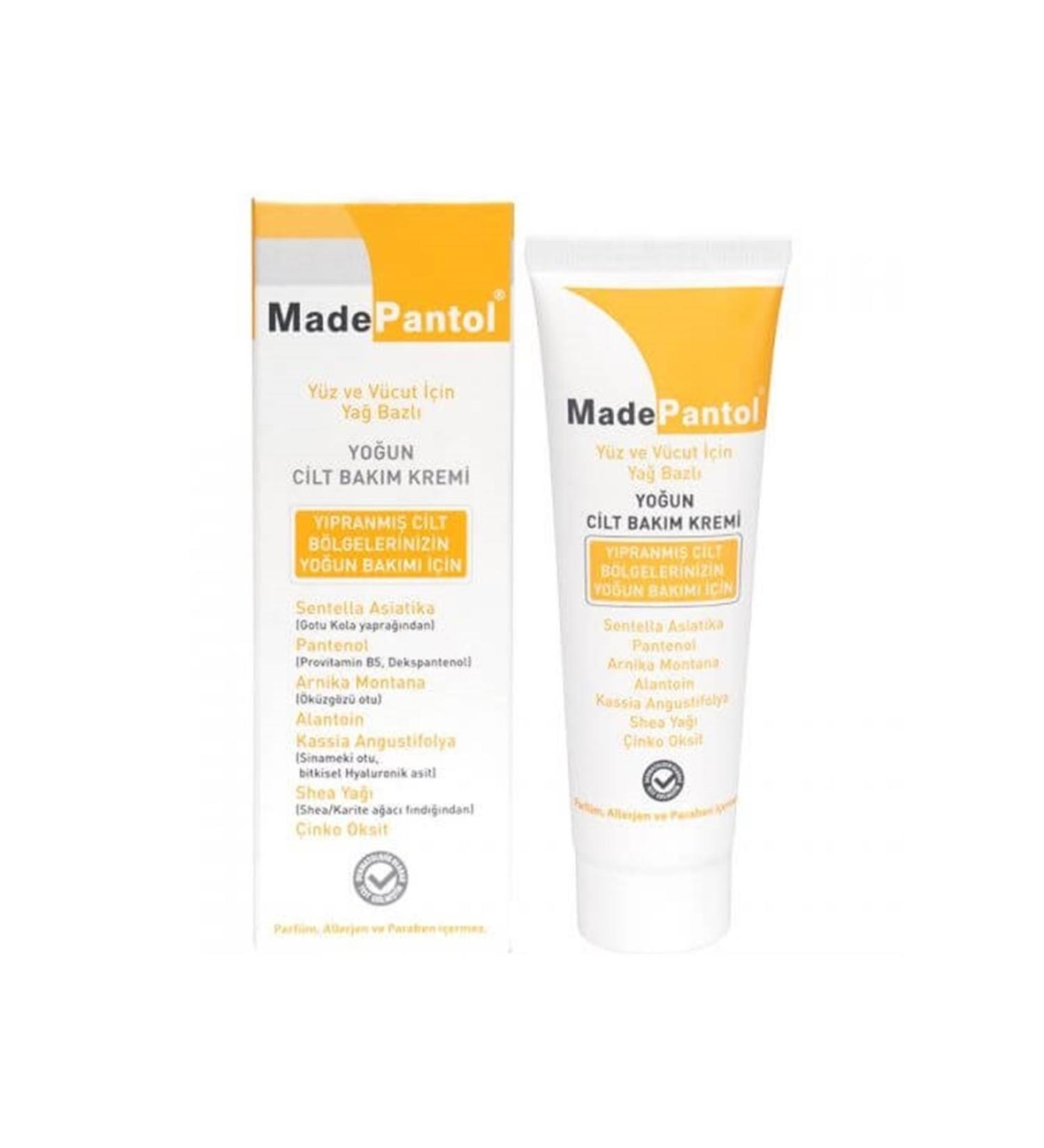 Dermadolin Madepantol Oil Based Intensive Skin Care Cream 50 Ml (ddn101)