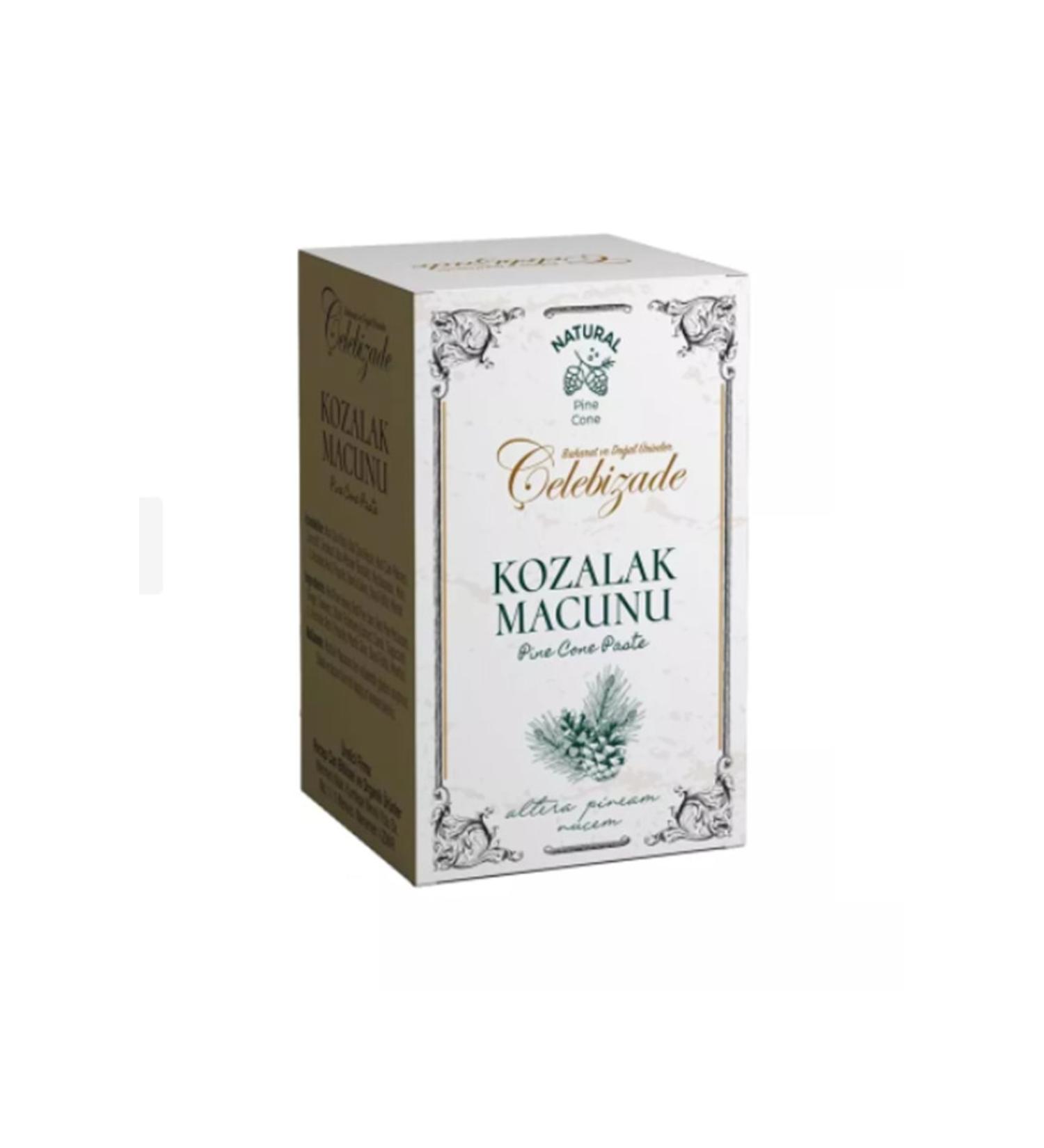 Celebizade Propolis and Black Elderberry Extra Bitter Intense Menthol Flavored Cone Paste 240 ml