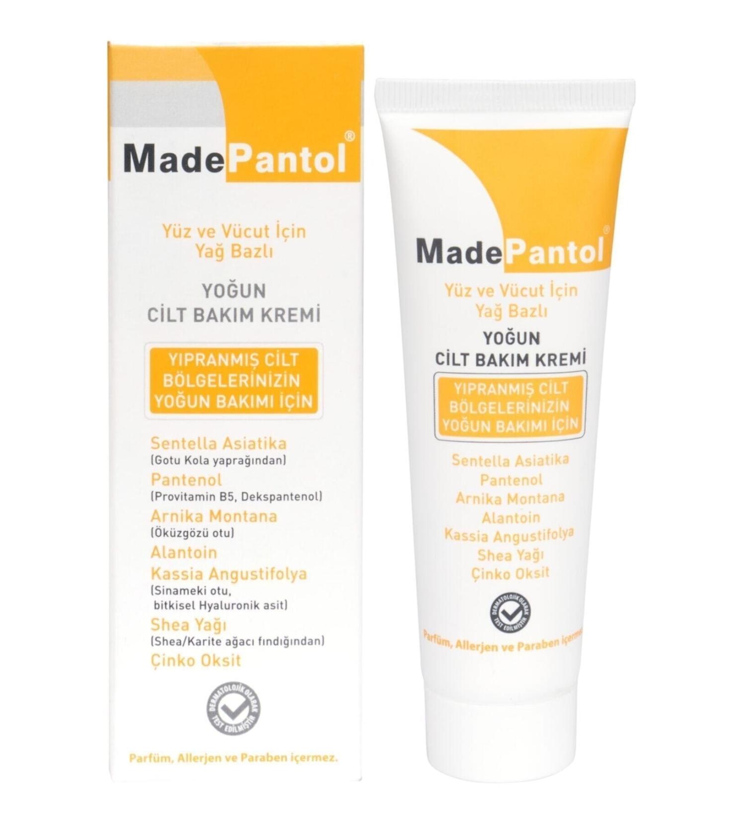 Madepantol Intensive Skin Care Cream (Oil Based) 50ml