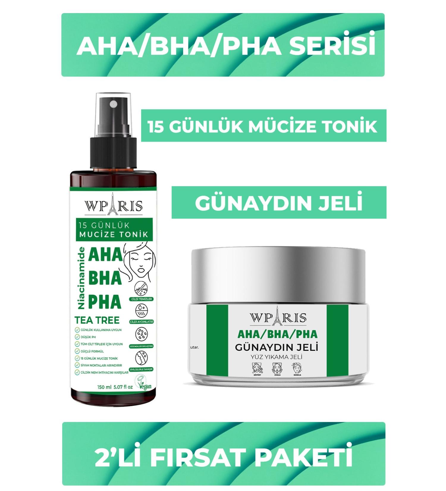 WParis Pore and Skin Tightening Tonic (150 ML) and Facial Cleansing Gel (50 Ml) 2-Pack Opportunity Package