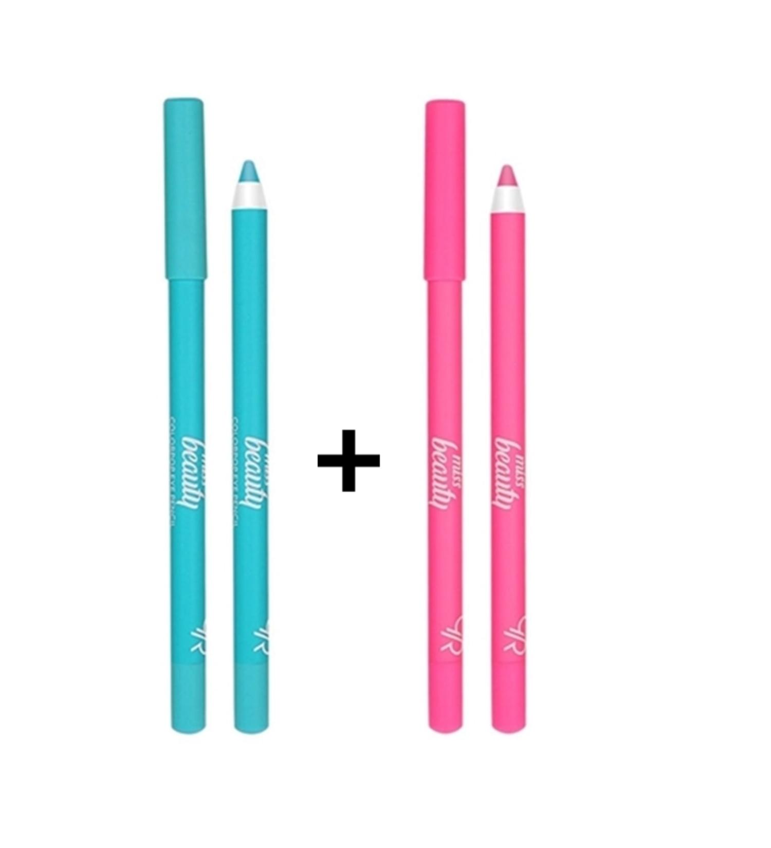 Golden Rose Eye Pencil Grs Beauty Colorpop Eyepen Blue + Pink