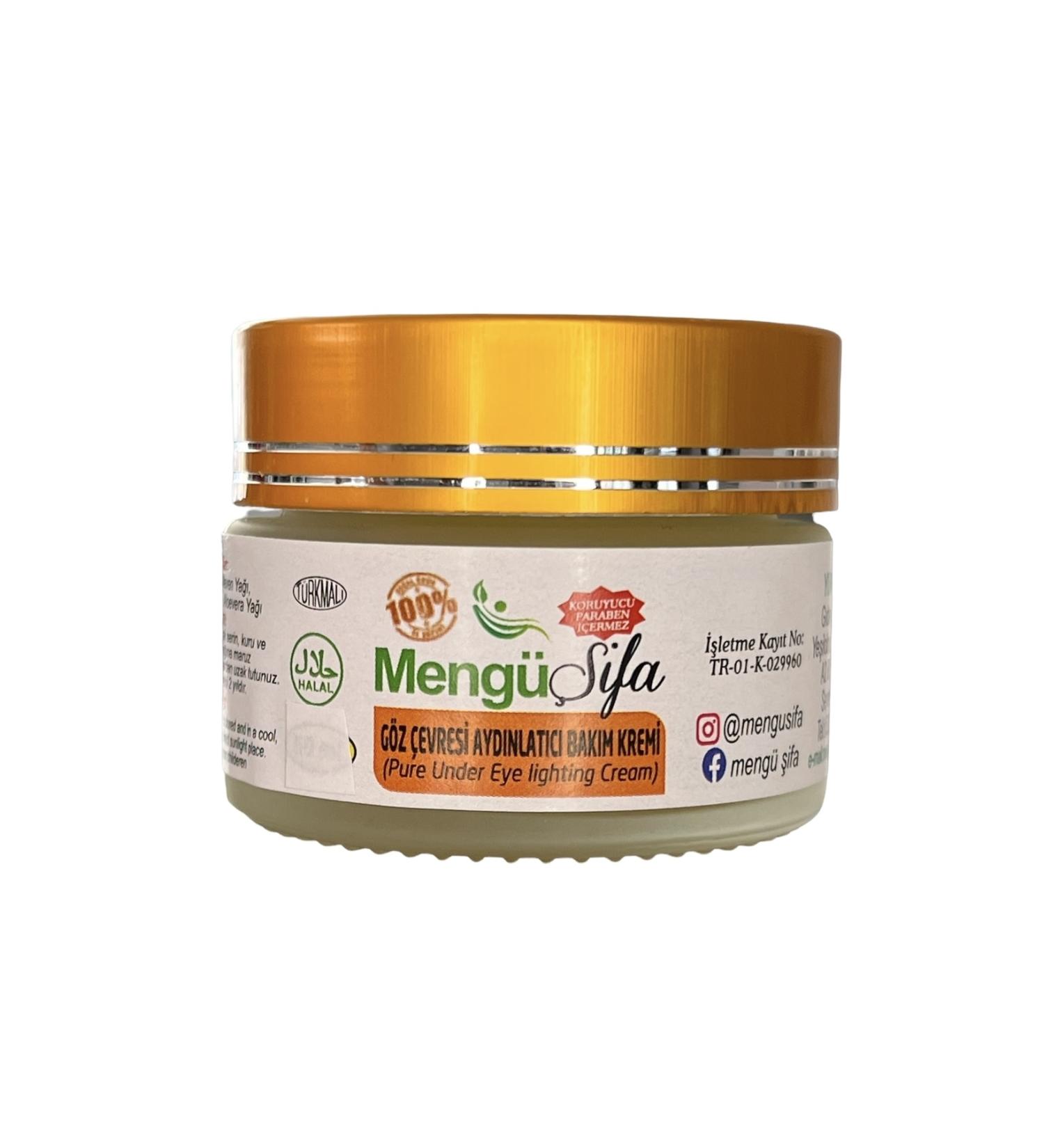 meng healing Eye Contour Brightening Care (ANTI-AGING) Moisturizing Cream 30ml.