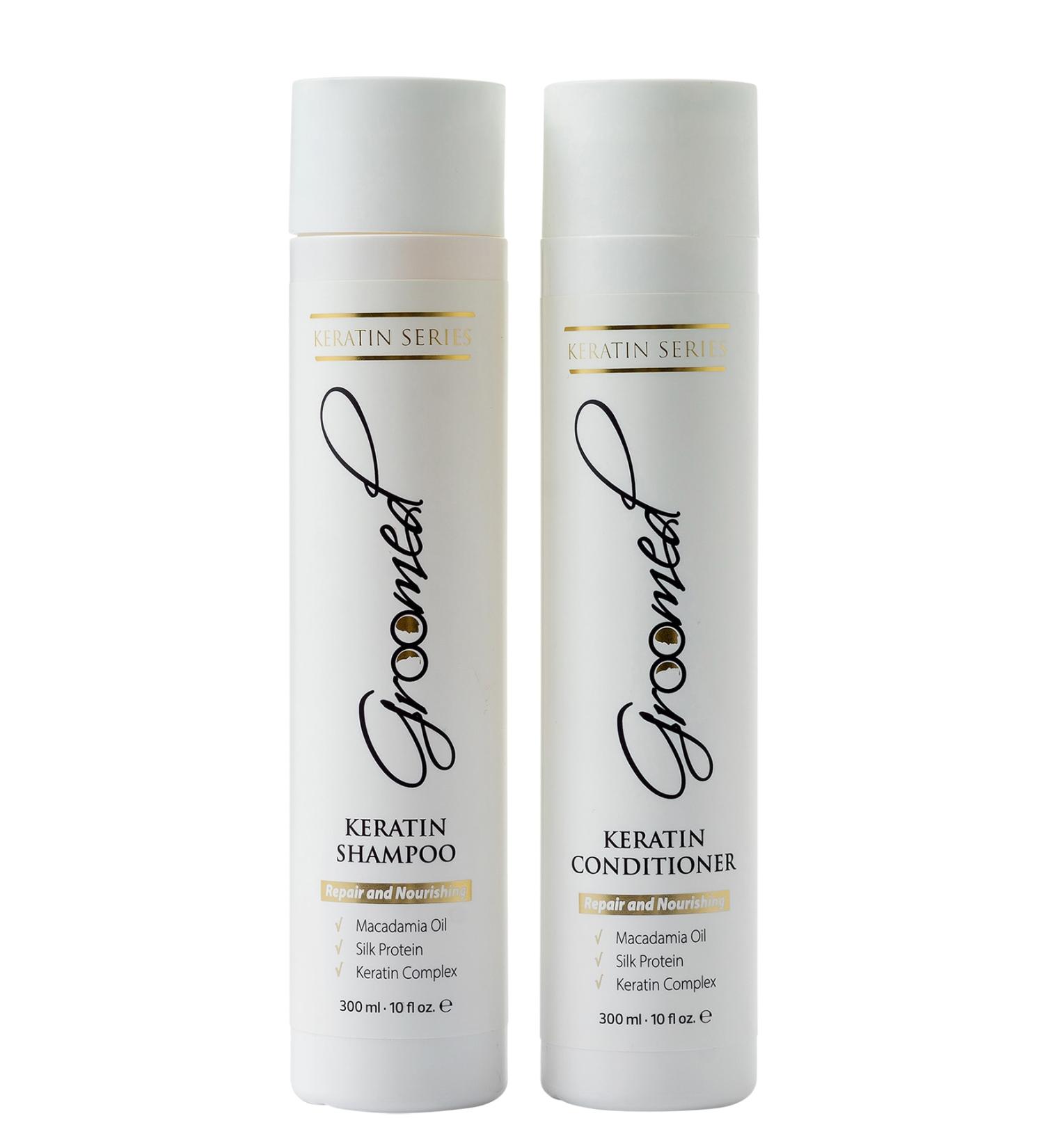 Groomed Keratin Shampoo and Conditioner - Buy Online on GoSupps.com