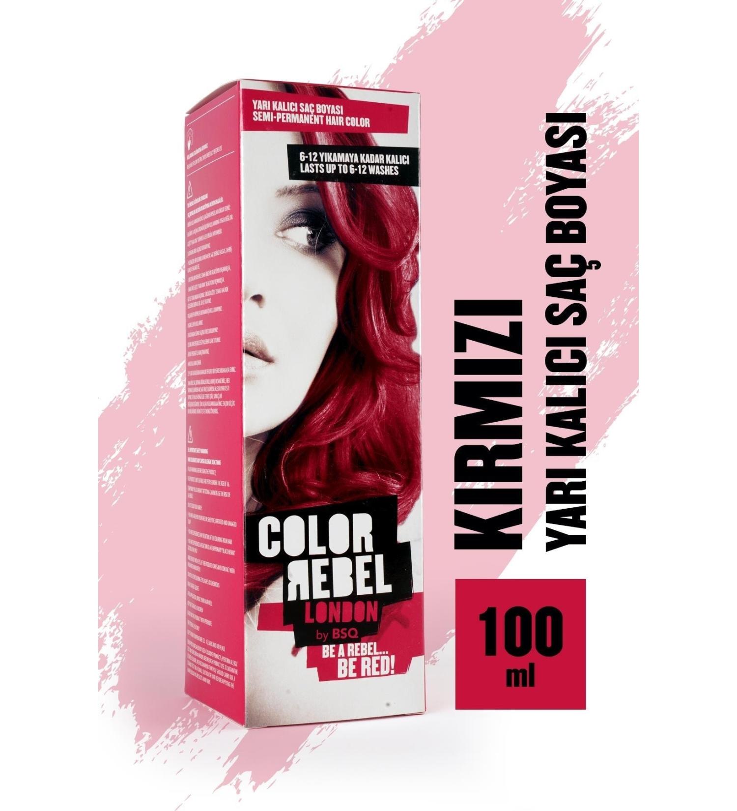 Color Rebel London Color Rebel Paraben & Ammonia Free Red Temporary Hair Dye - Buy Online on GoSupps.com