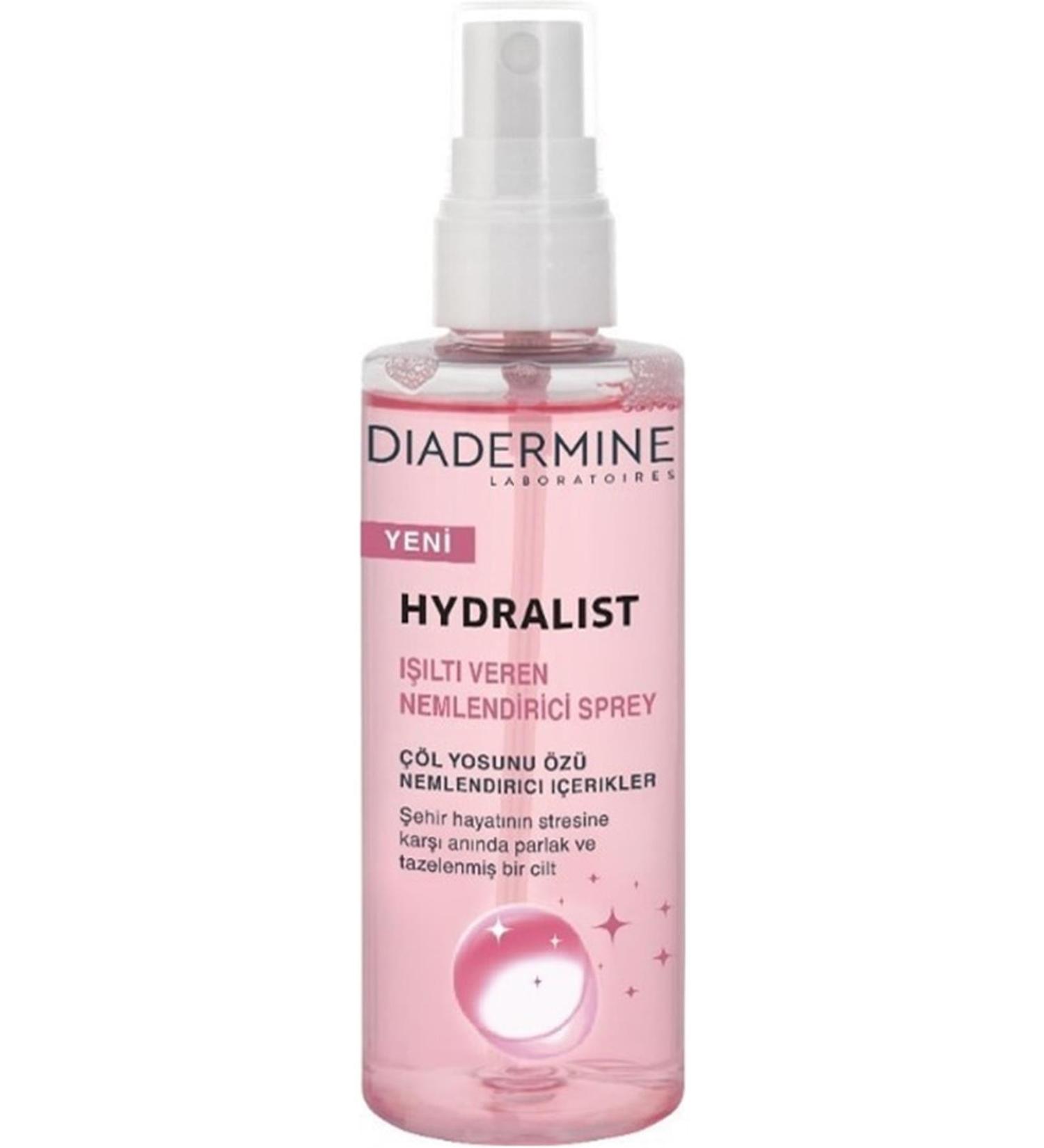 Diadermine Hydralist Radiant Moisturizing Spray 100 Ml