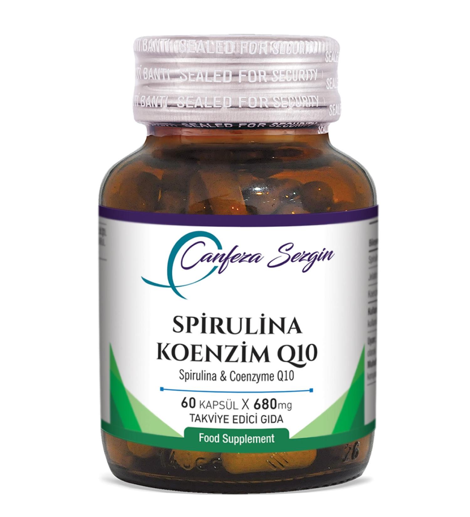 Canfeza Sezgin Spirulina Coenzyme Q10 - Buy Online on GoSupps.com
