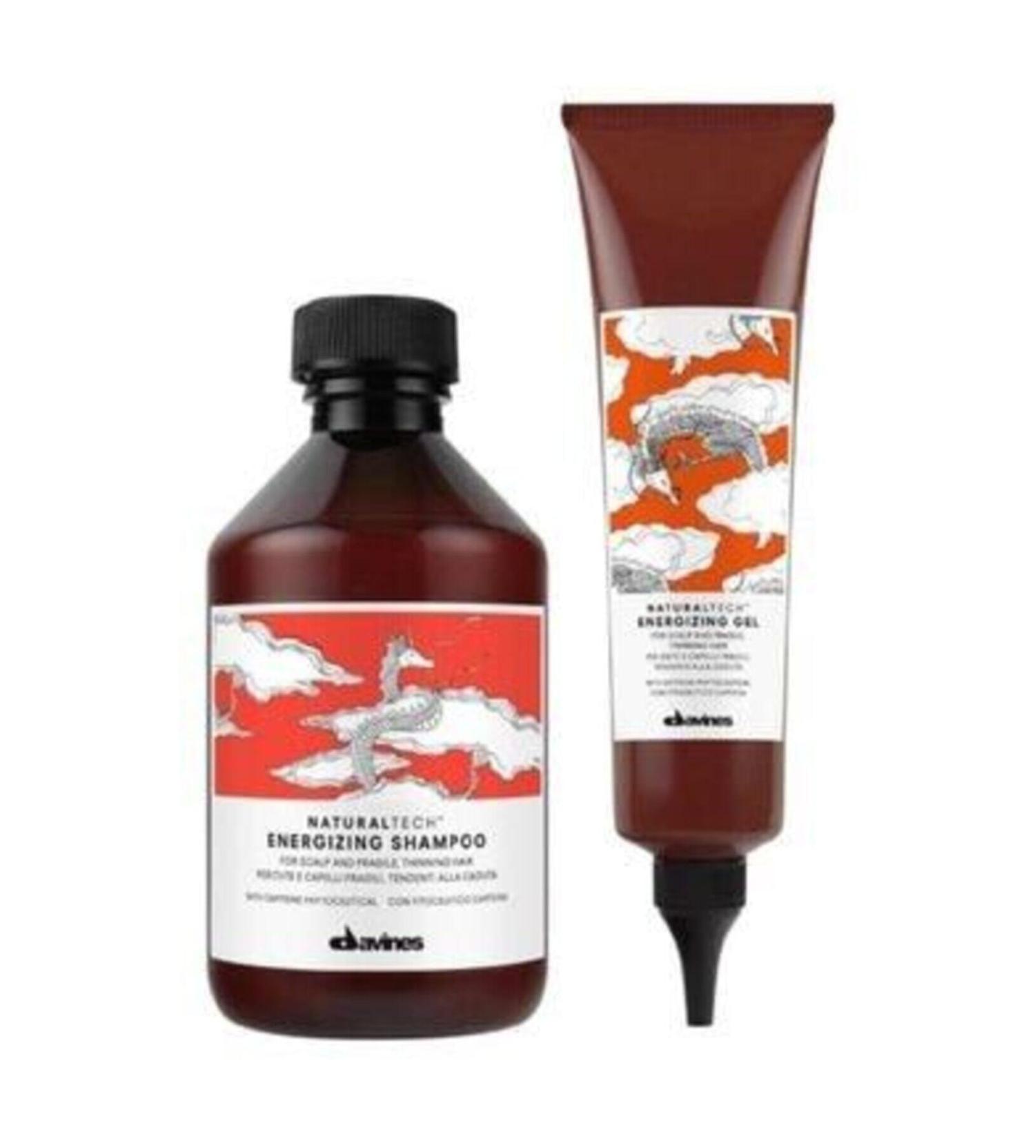 Davines Energizing Thickening Shampoo 250 Ml + Anti-Loss Revitalizing Care Gel 150 Mll