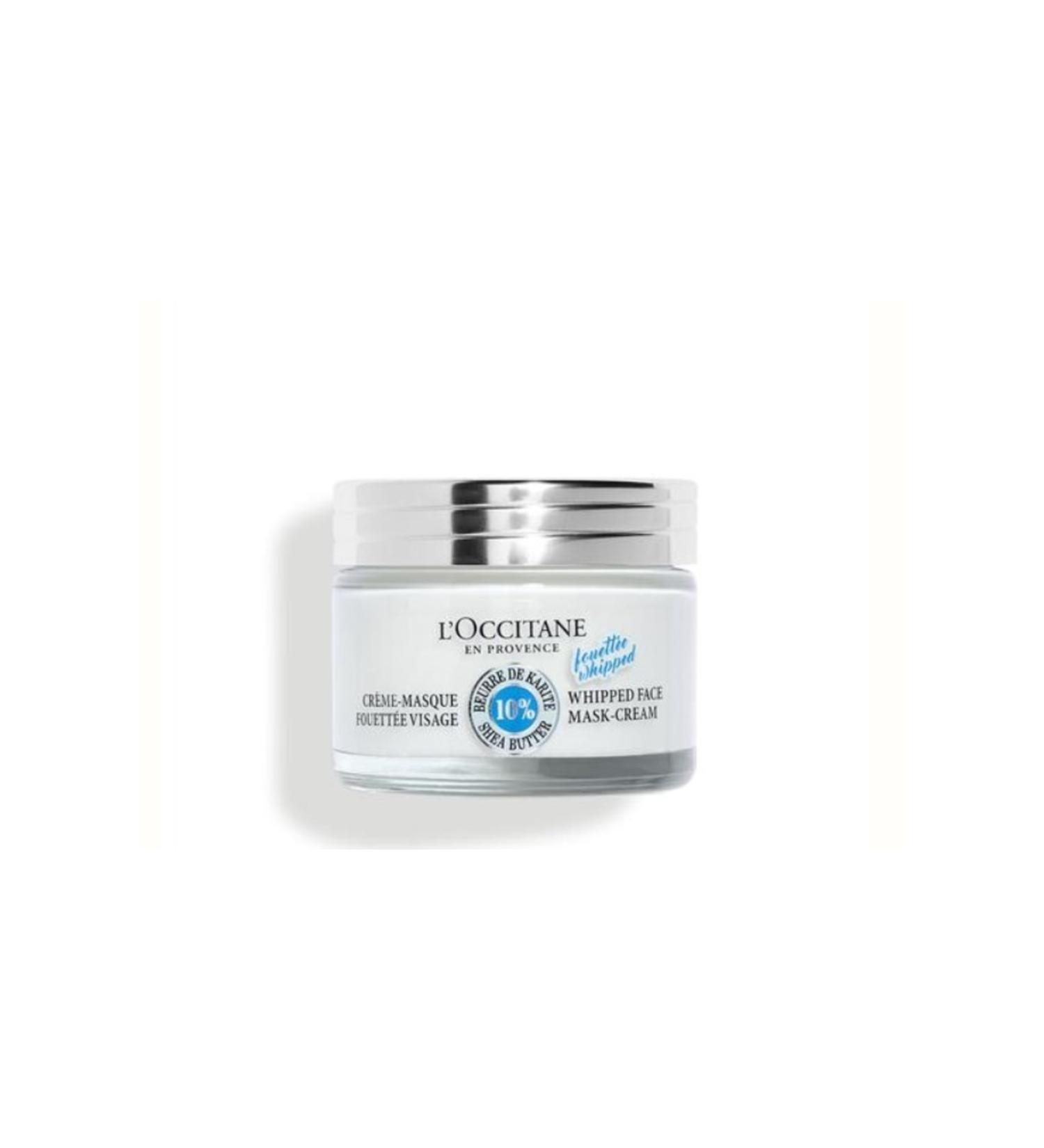 L'Occitane Shea Nourishing Mask & Cream - Shea Whipped Face Cream & Mask 50 Ml