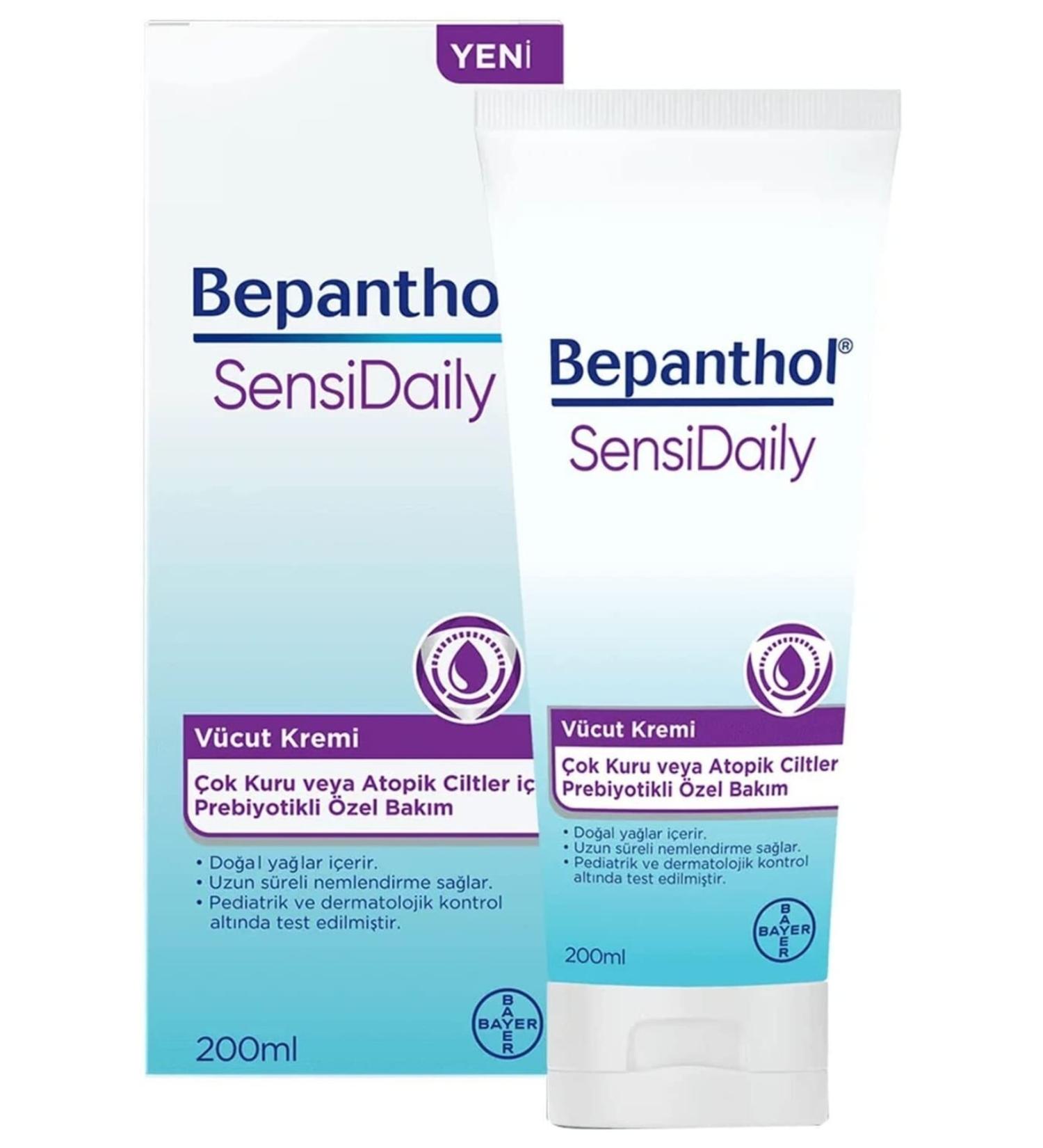 Bepanthol Sensidaily Body Cream 200 Ml