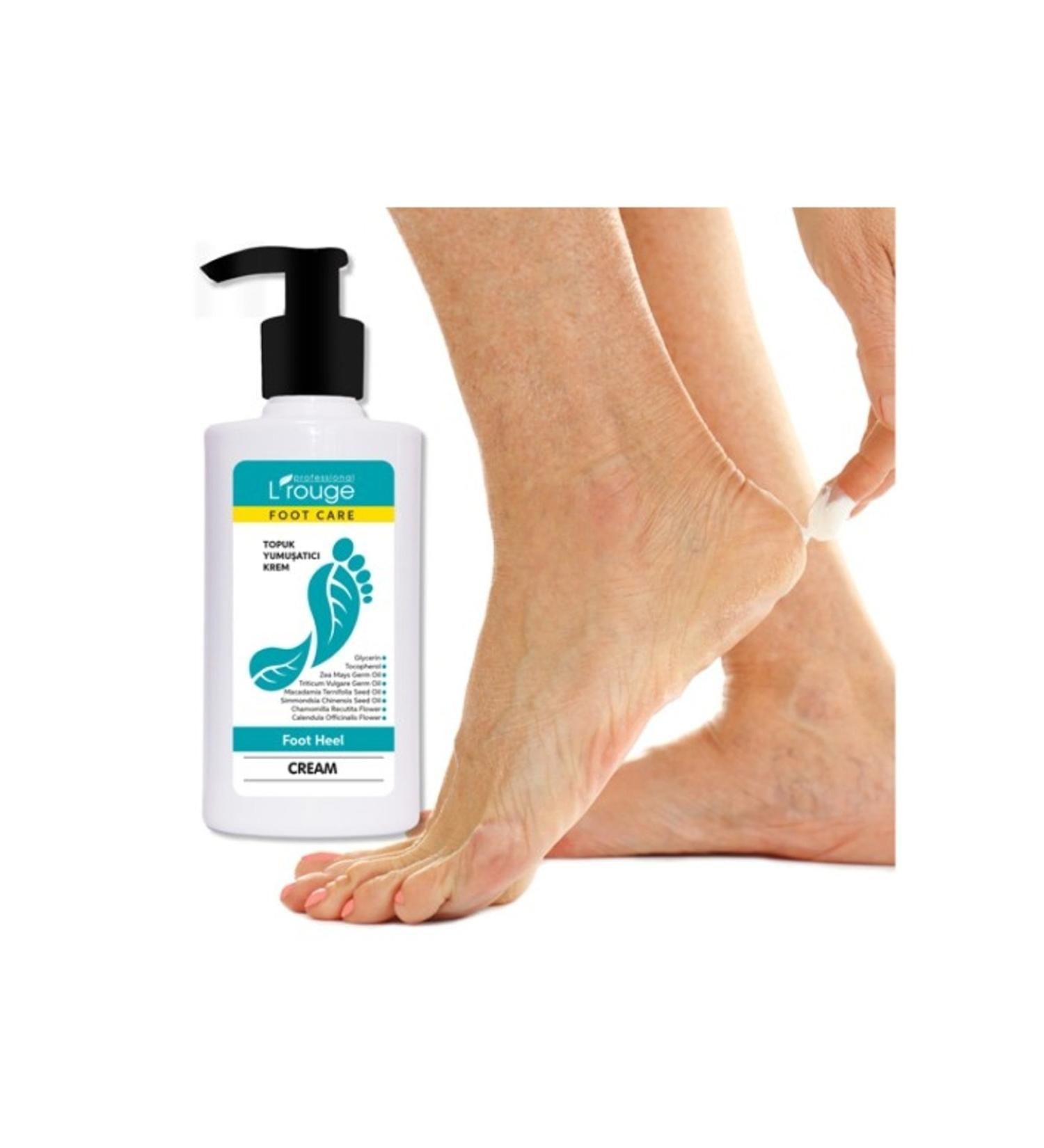 L'ROUGE Cracked Heel Softening Cream Foot Heel Cream - Buy Online on GoSupps.com
