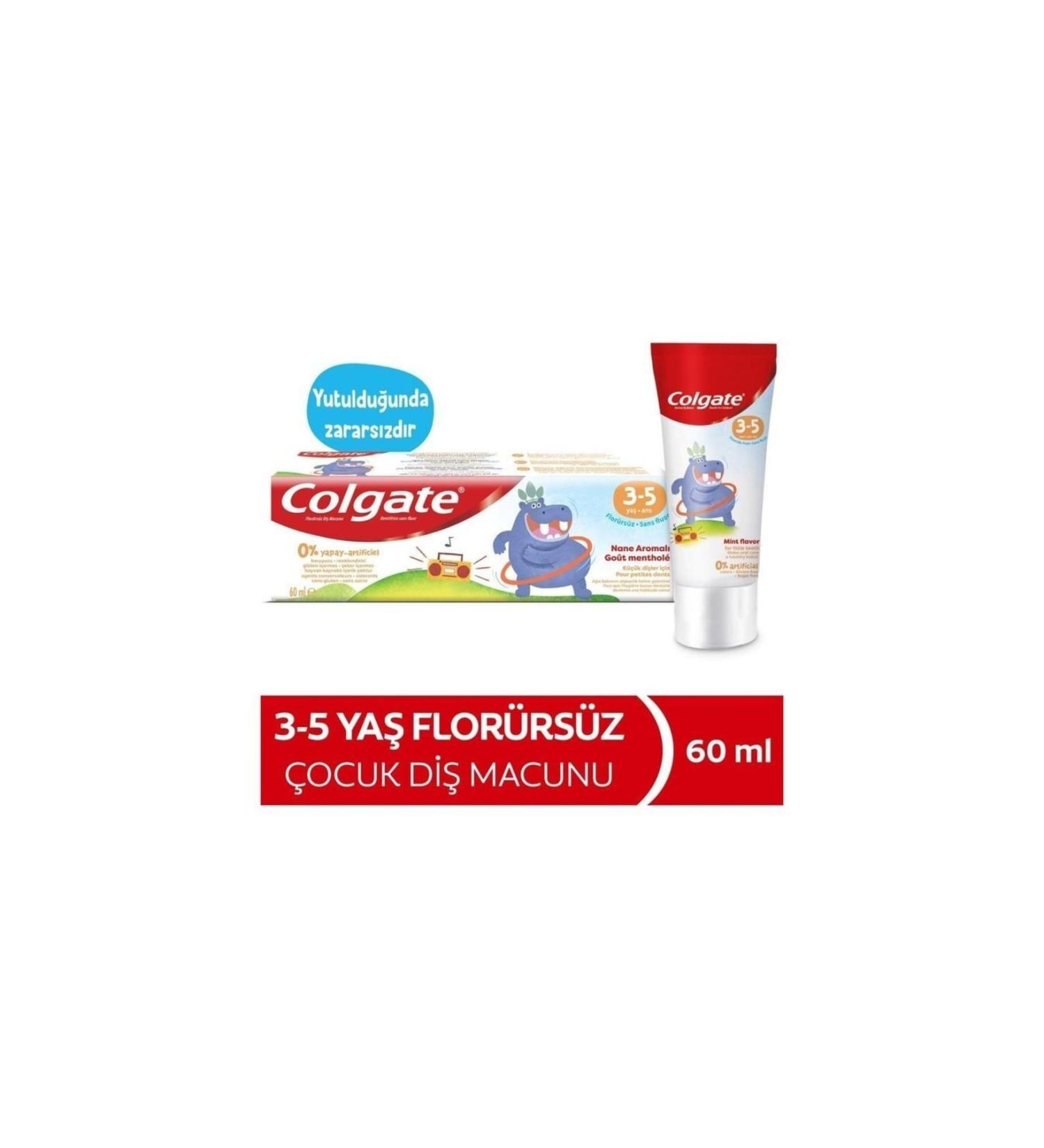 Colgate 3 - 5 Years Mint Flavored Children's Toothpaste 60 Ml