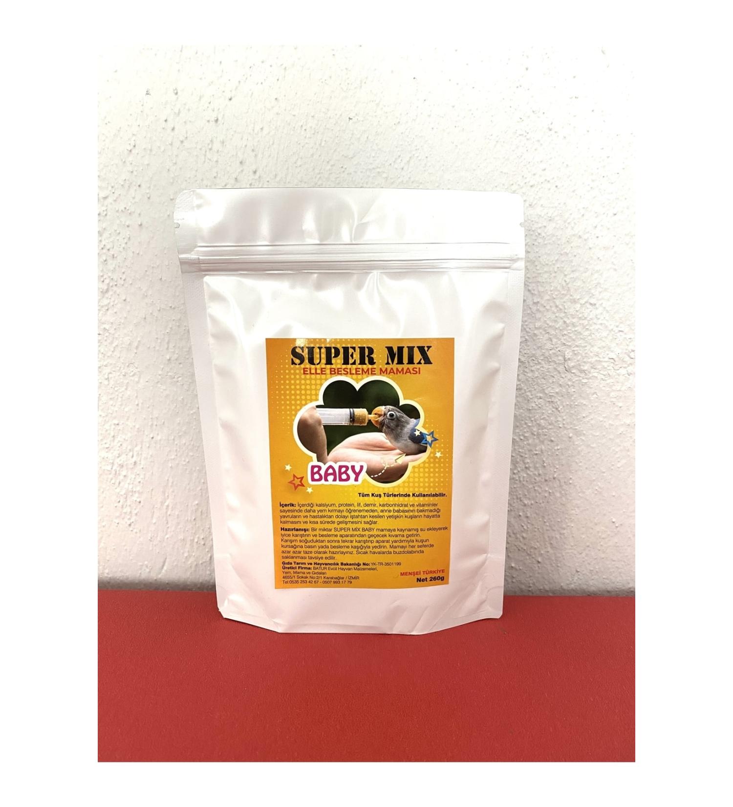 SUPER MIX Hand Feeding Food 2 Pack