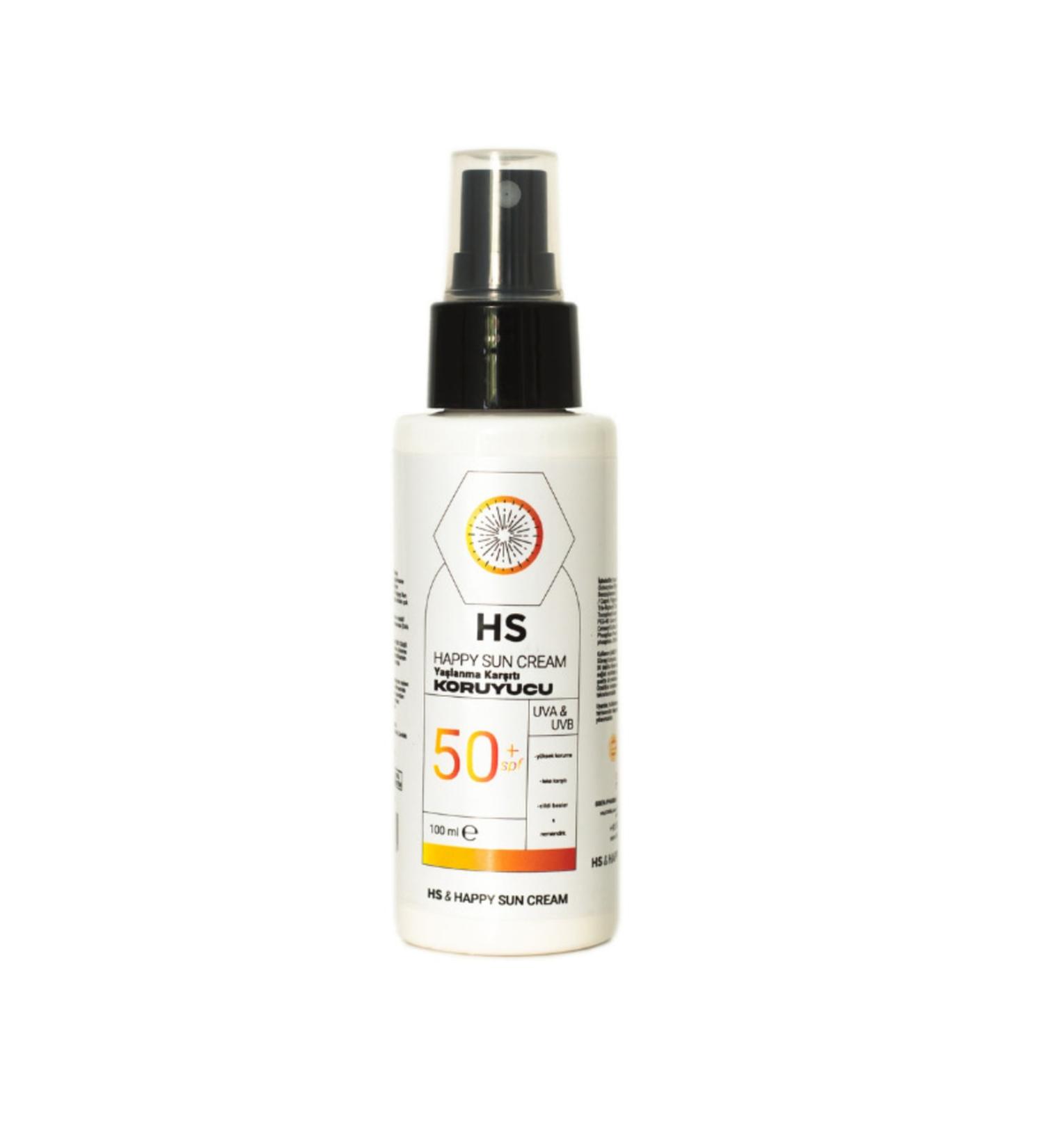 HS Sun Cream Anti-Aging and Anti-Blemish Spf 50 Sunscreen 100ml.