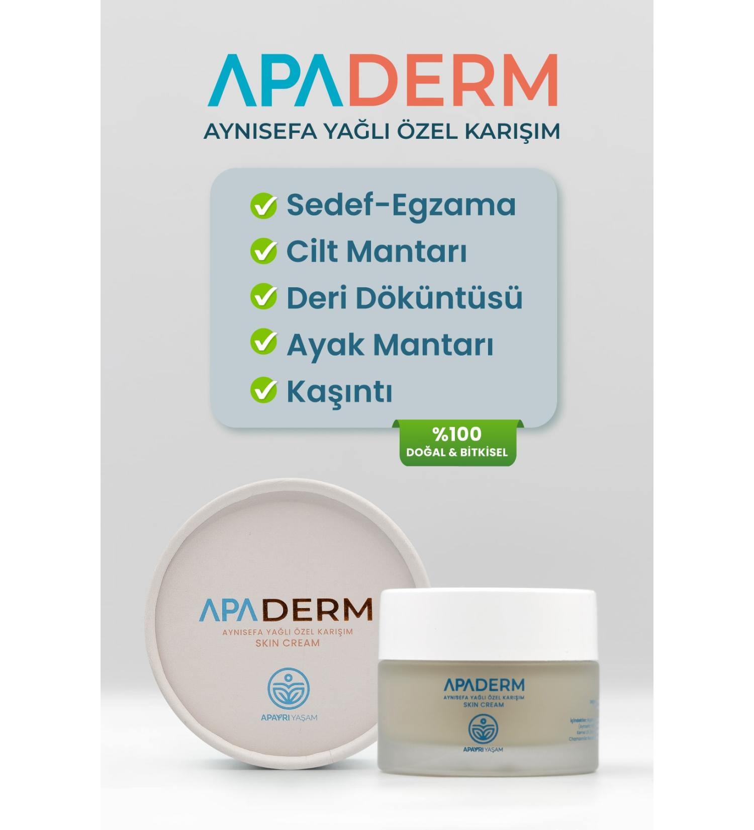 ApAyri Ya am Natural Skin Cream Apaderm 50ml - Buy Online on GoSupps.com