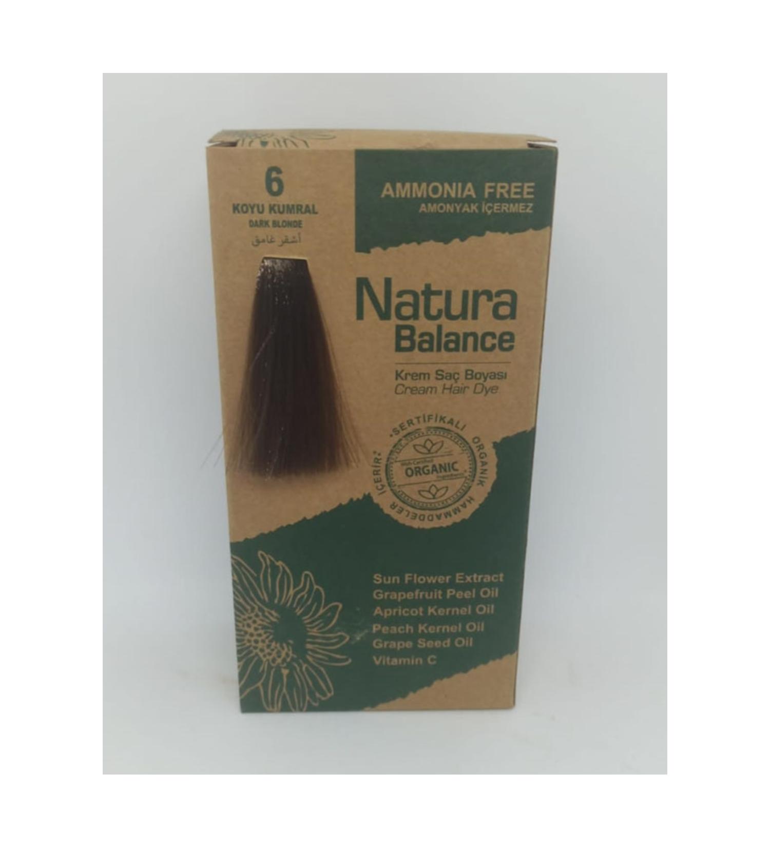 NATURABALANCE Natura Balance Organic Hair Dye Set Dark Blonde