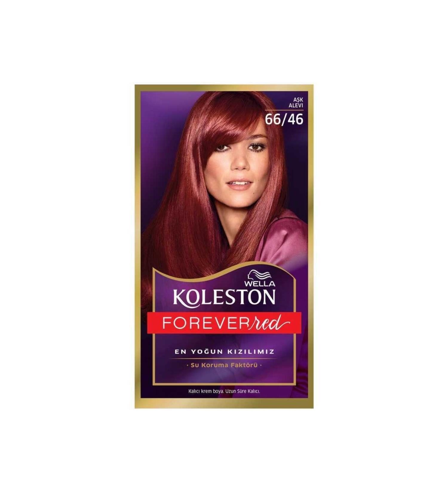 Wella Koleston Kit Hair Dye Love Flame 66/46