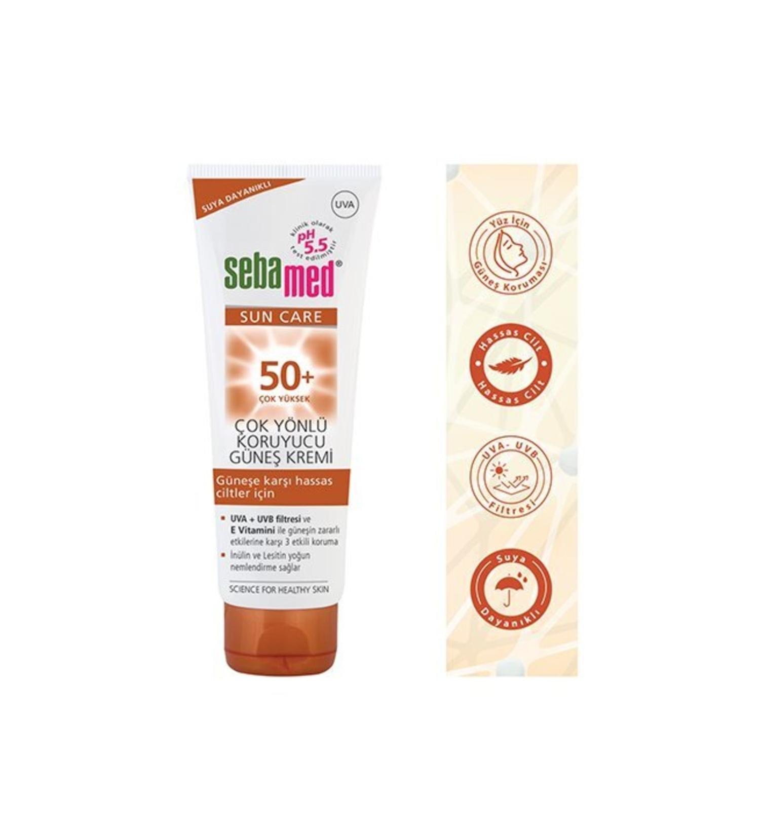 Sebamed Sun Protection Sun Cream Spf50+ 75ml