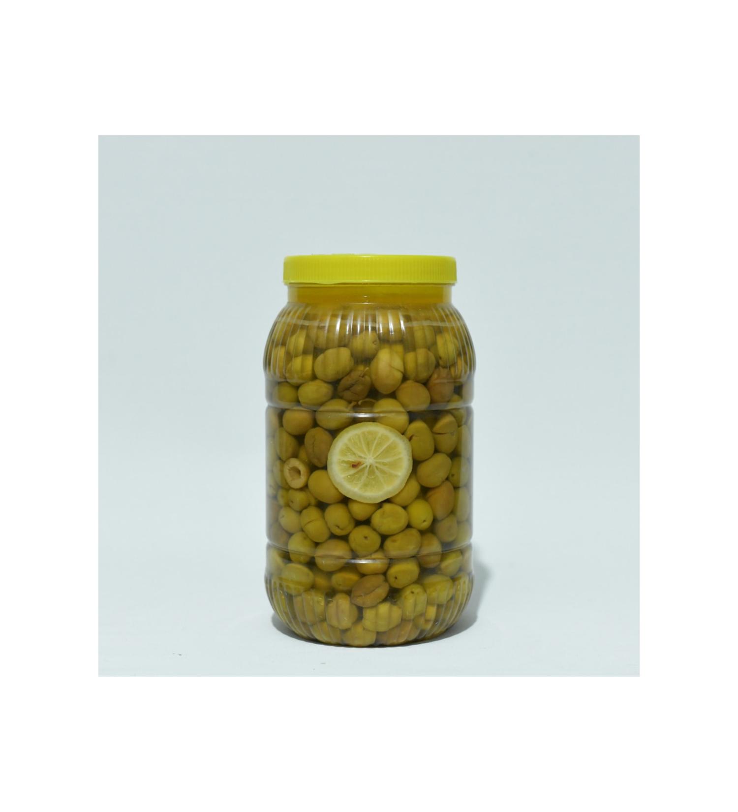 Mustafa Eler G ksu Food Double Eler Gemlik Type Green Cracked Olives 2kg