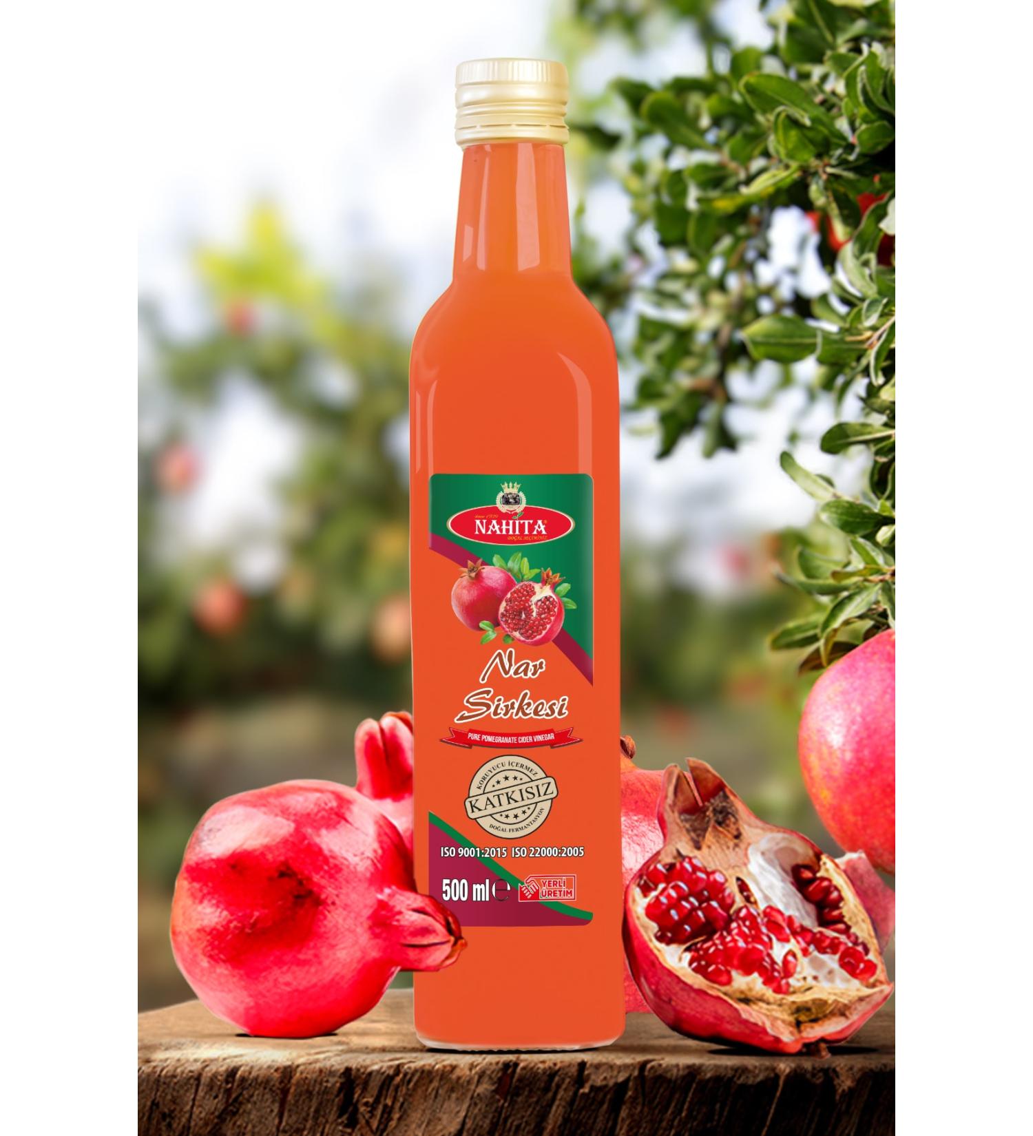 Nahita Pomegranate Vinegar Natural Fermentation (0 PURE) (500 ML)