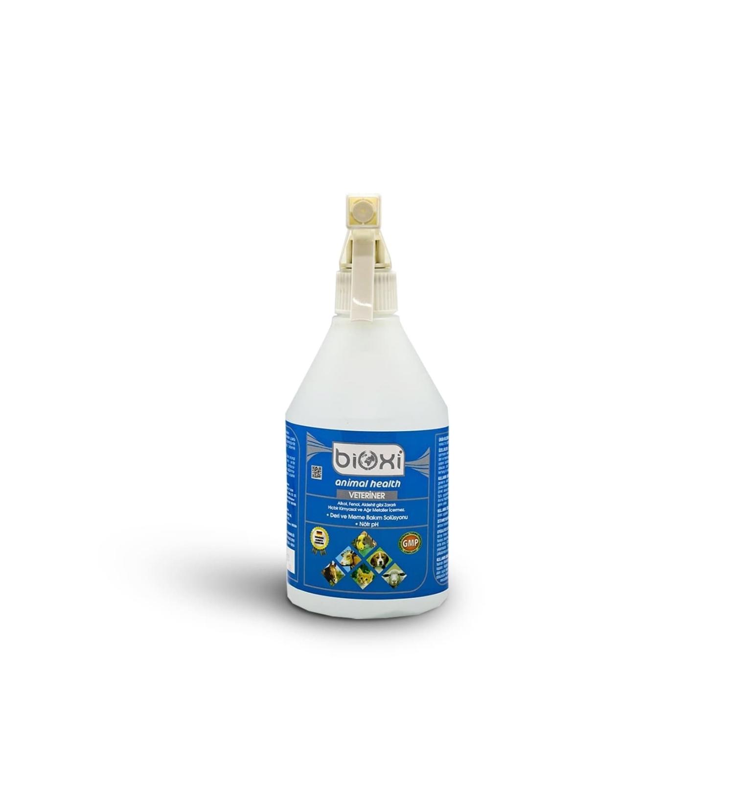 Bioxi Animal Health - Animal Skin Breast Wound Care Solution 500 Ml