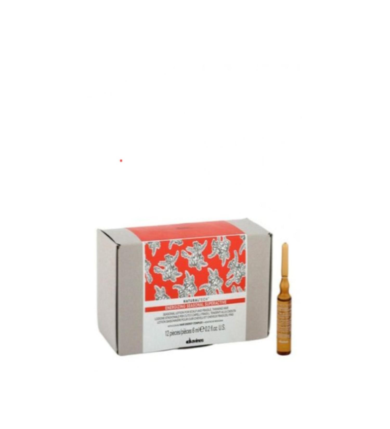 Davines Energizing Seasonal Lotion For Scalp 12x6ml