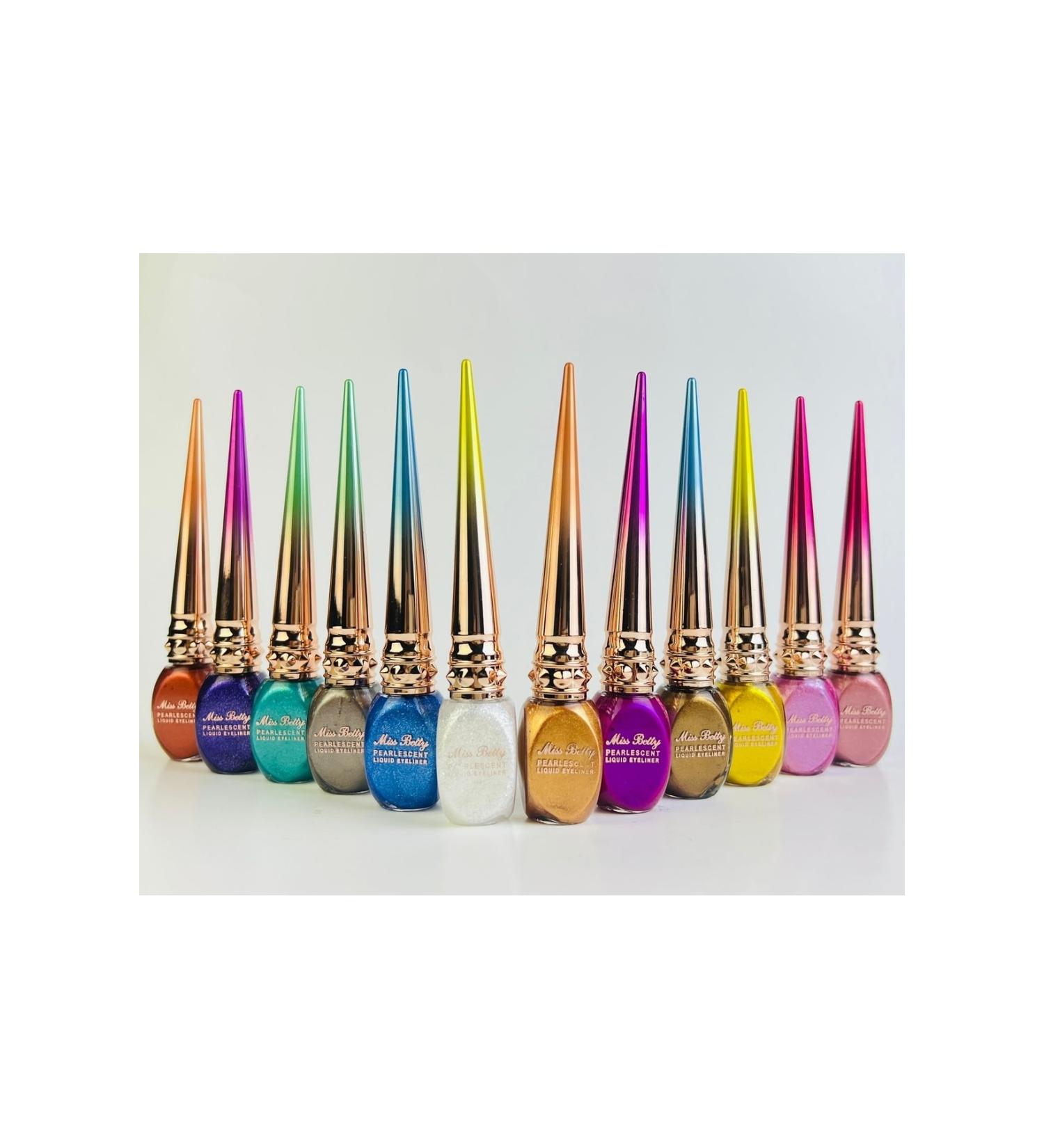 LIZAGOLD 12-pack Glitter Eyeliner Waterprof Set