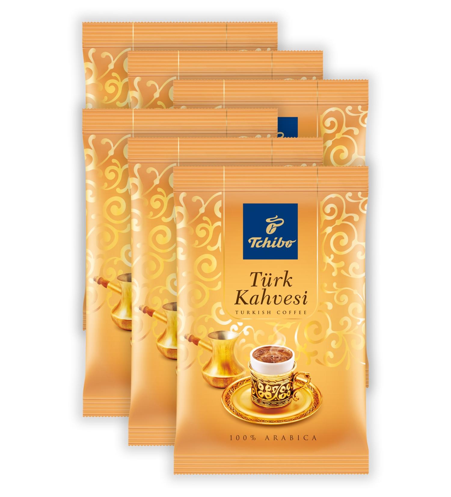 Tchibo Turkish Coffee 100 Gr X 6 Pieces
