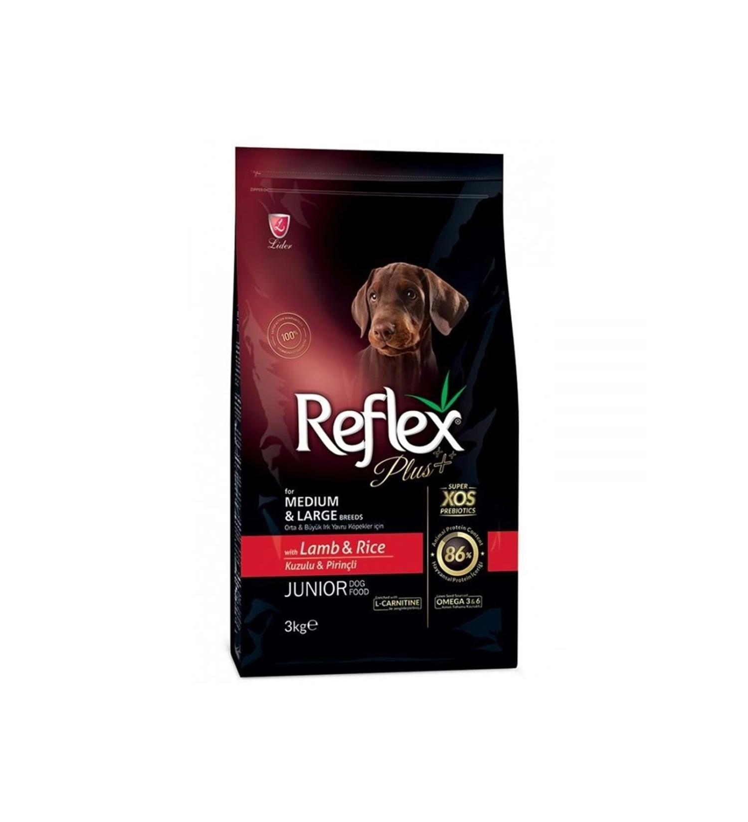 Reflex Medium and Large Breed Lamb Puppy Food 3 kg