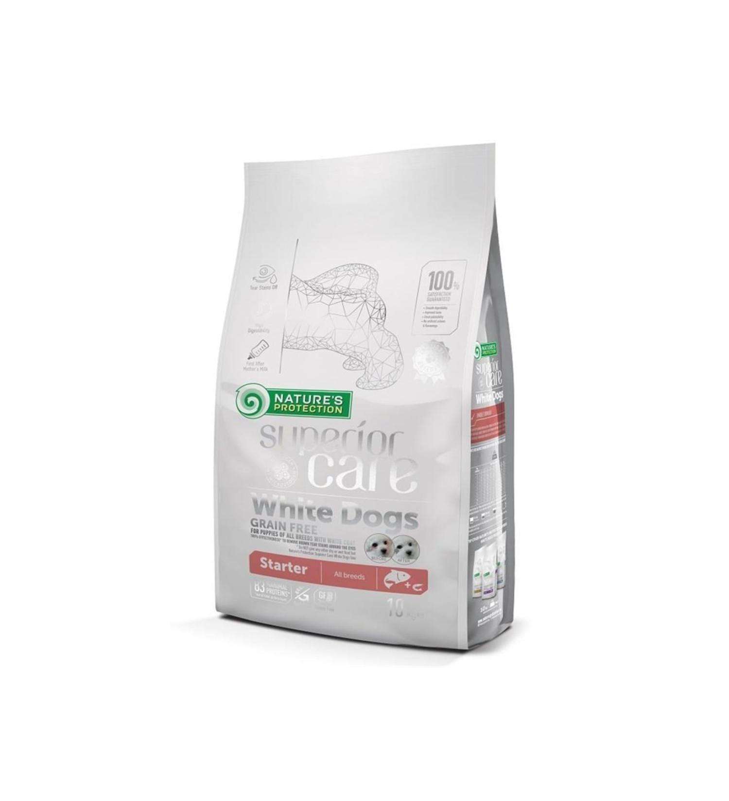 Nature's Protection Starter White Grain Free Dog Food 1.5kg