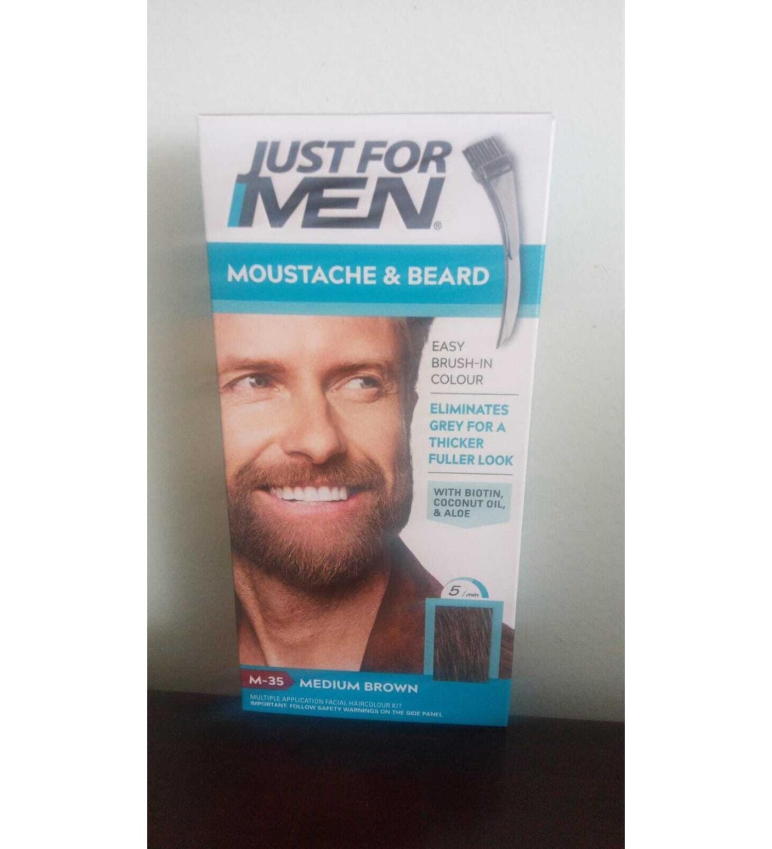 Just For Men Medium Brown Super Beard and Moustache Dye M-35