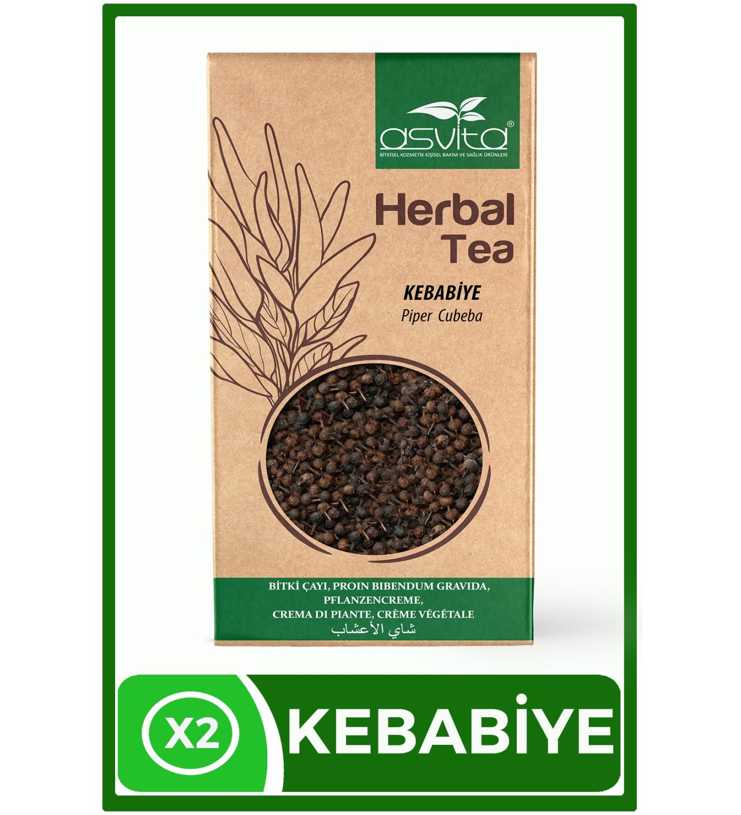 ASVITA Kebabiye Herbal Tea 2-Piece Advantage Package