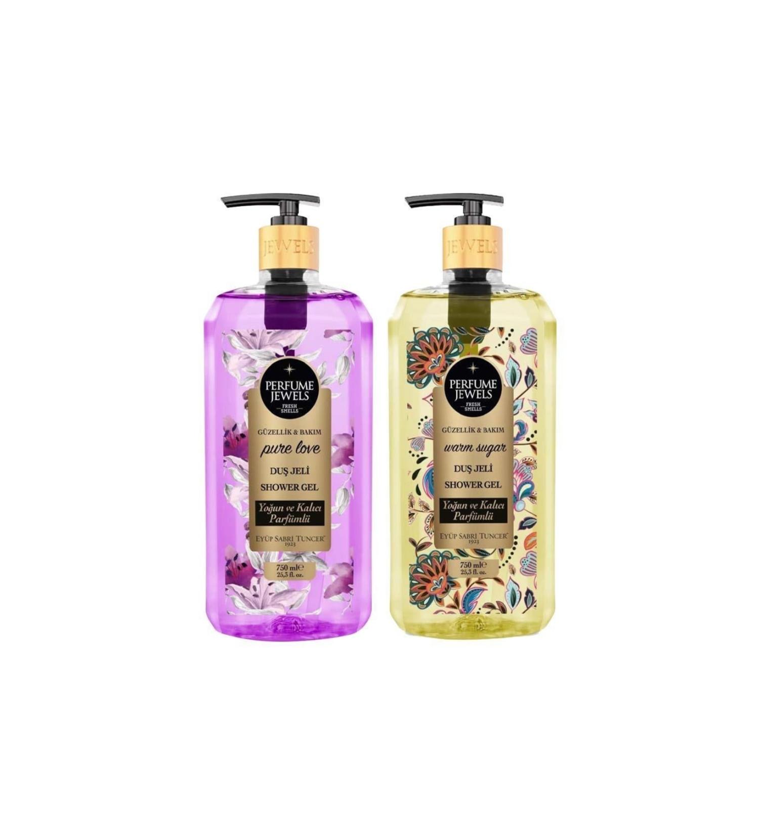 Ey p Sabri Tuncer Pure Love Shower Gel and Warm Sugar Shower Gel 750 Ml