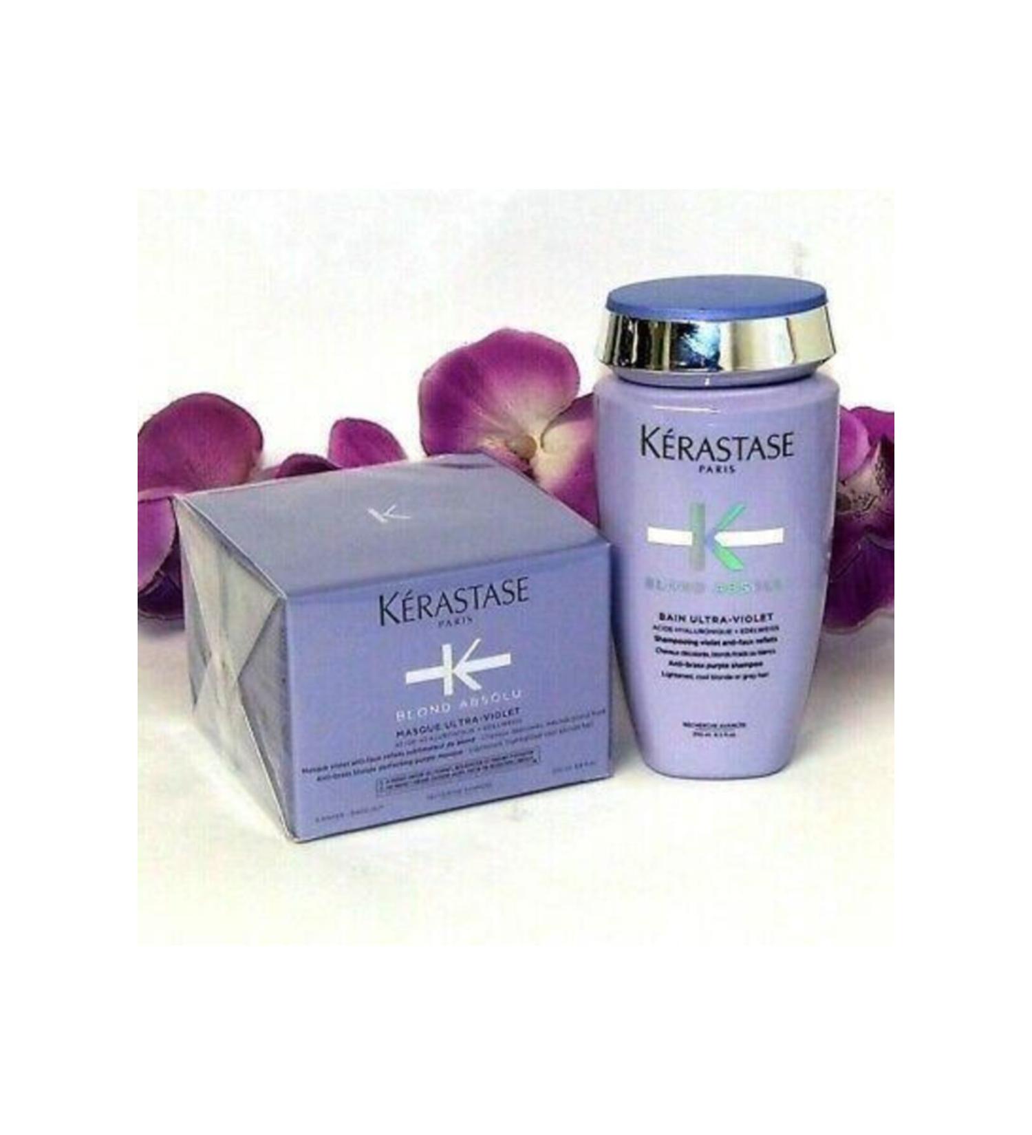 Kerastase Absolu Ultra Violet Shampoo 250ml+mask 200ml