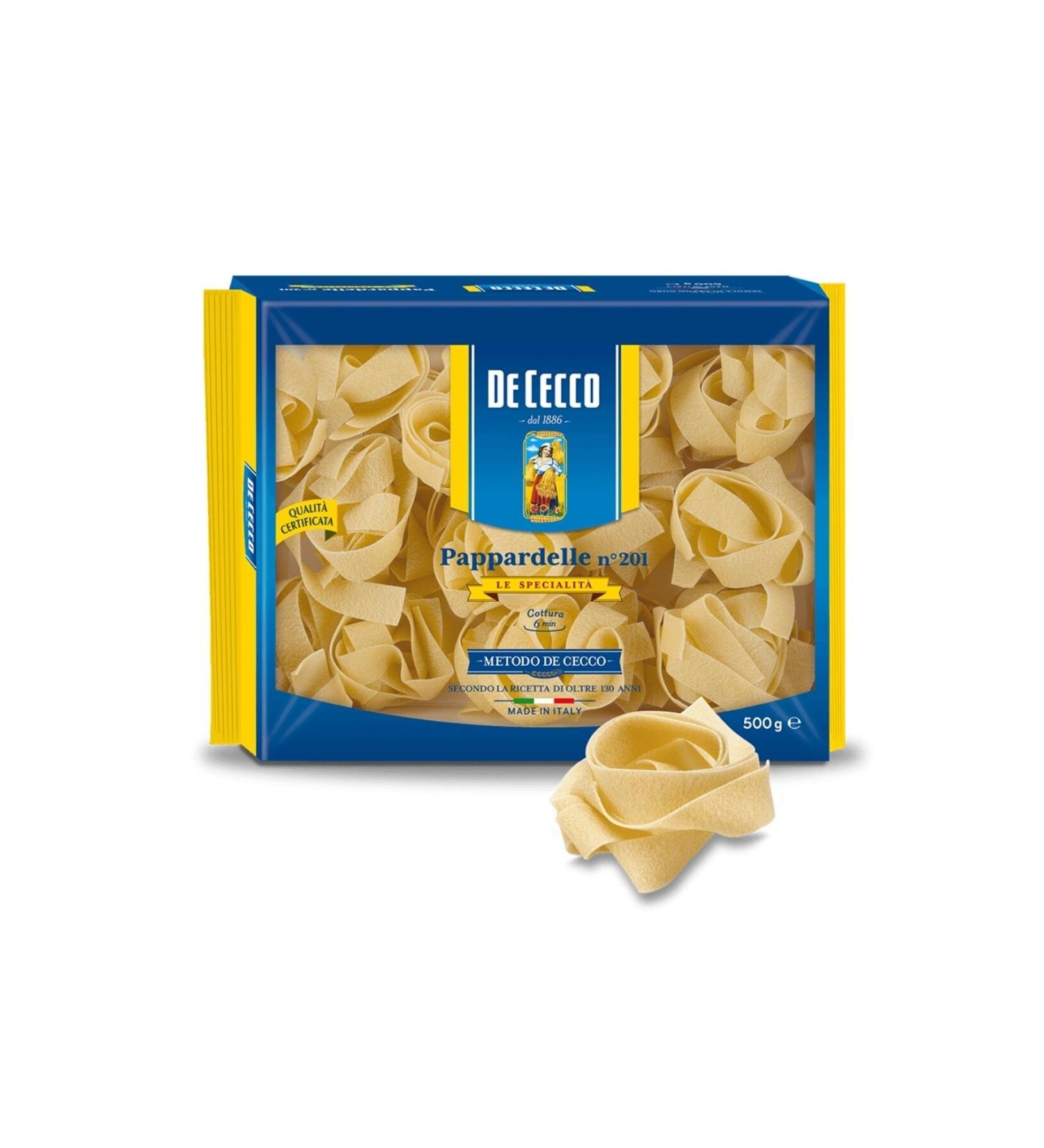De Cecco Pappardelle Large Pasta 500 gr Italy