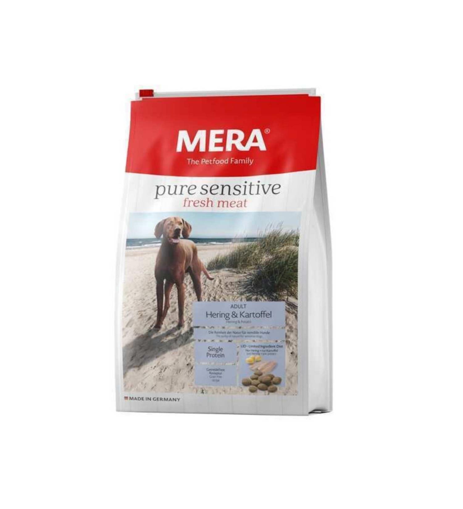 Mera Grain Free Herring Potato Dog Food 12.5 Kg.