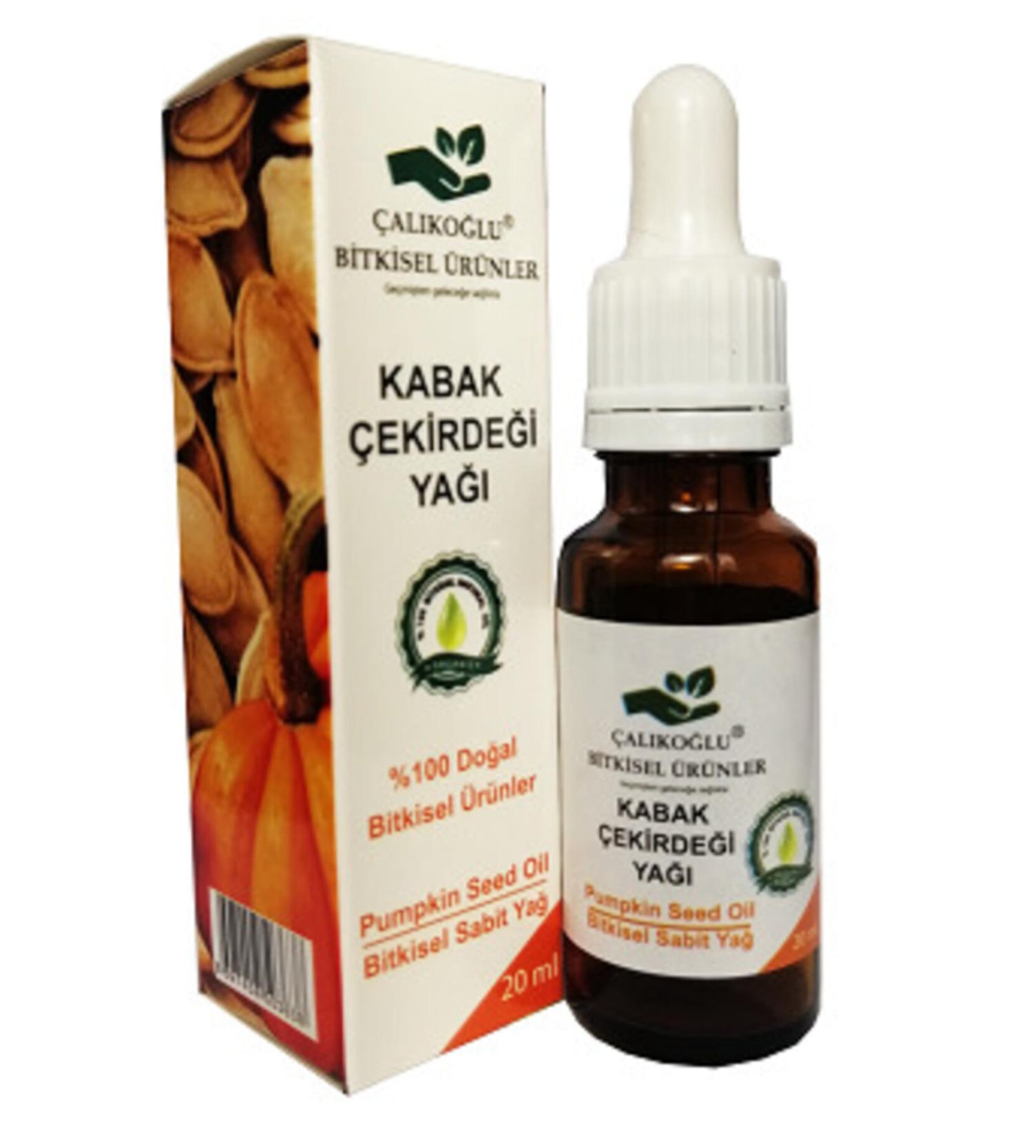 al ko lu Herbal Products Pumpkin Seed Oil / Pumpkin Oil Cold Pressed 0 Pure 20 Ml