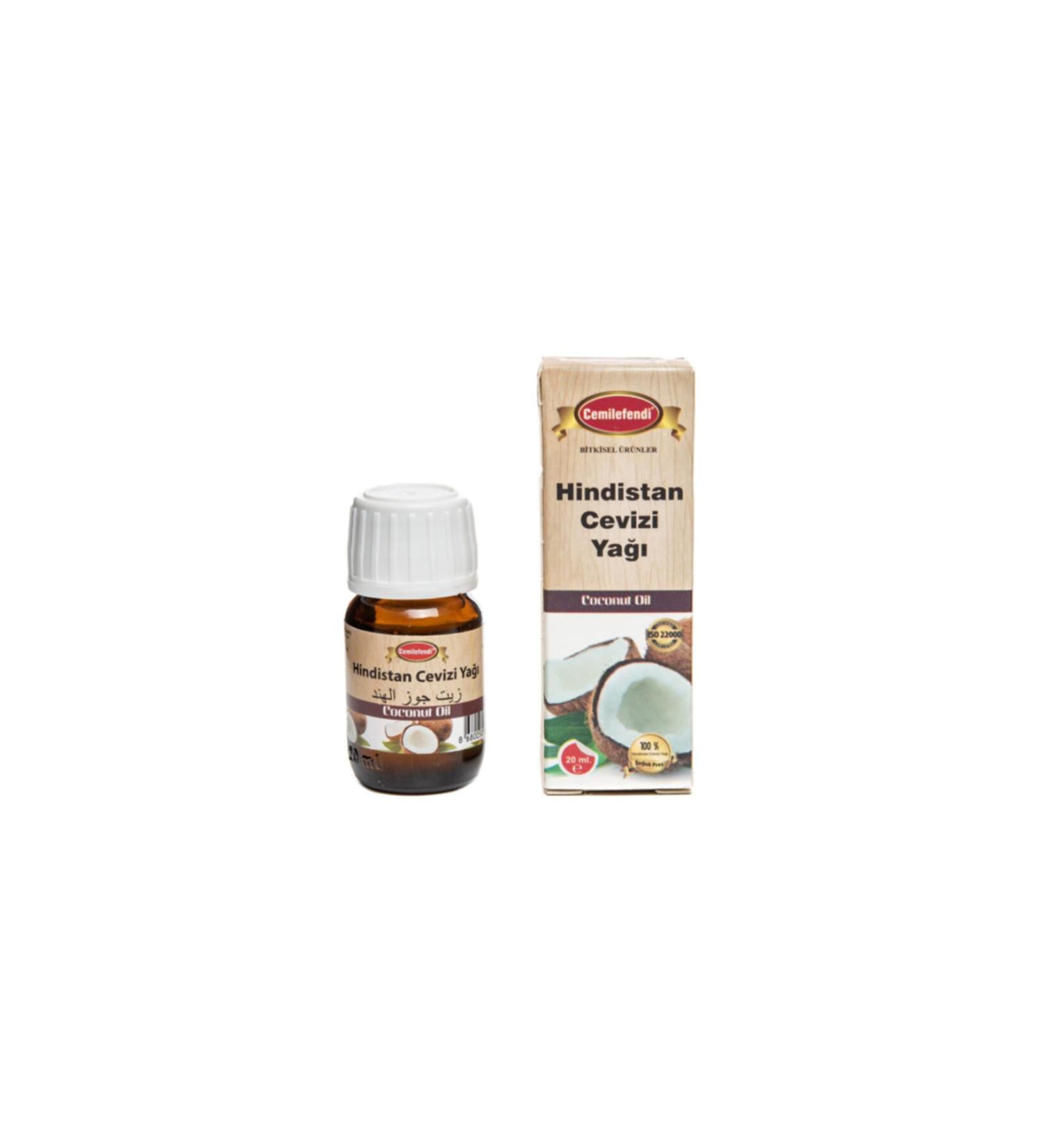 Cemil Efendi Cemilefendi Coconut Oil 20 ml 0 Natural Pure