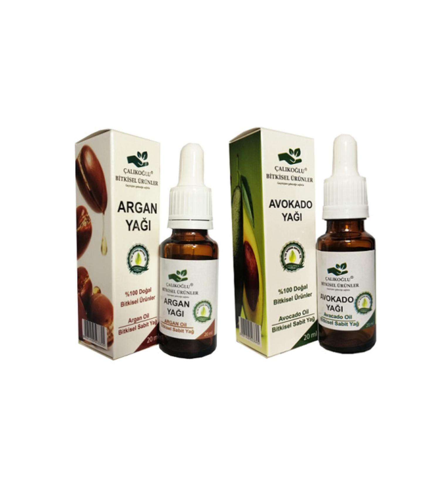al ko lu Herbal Products Argan Oil Avocado Oil 2 Pack Advantage Pack 20 ml