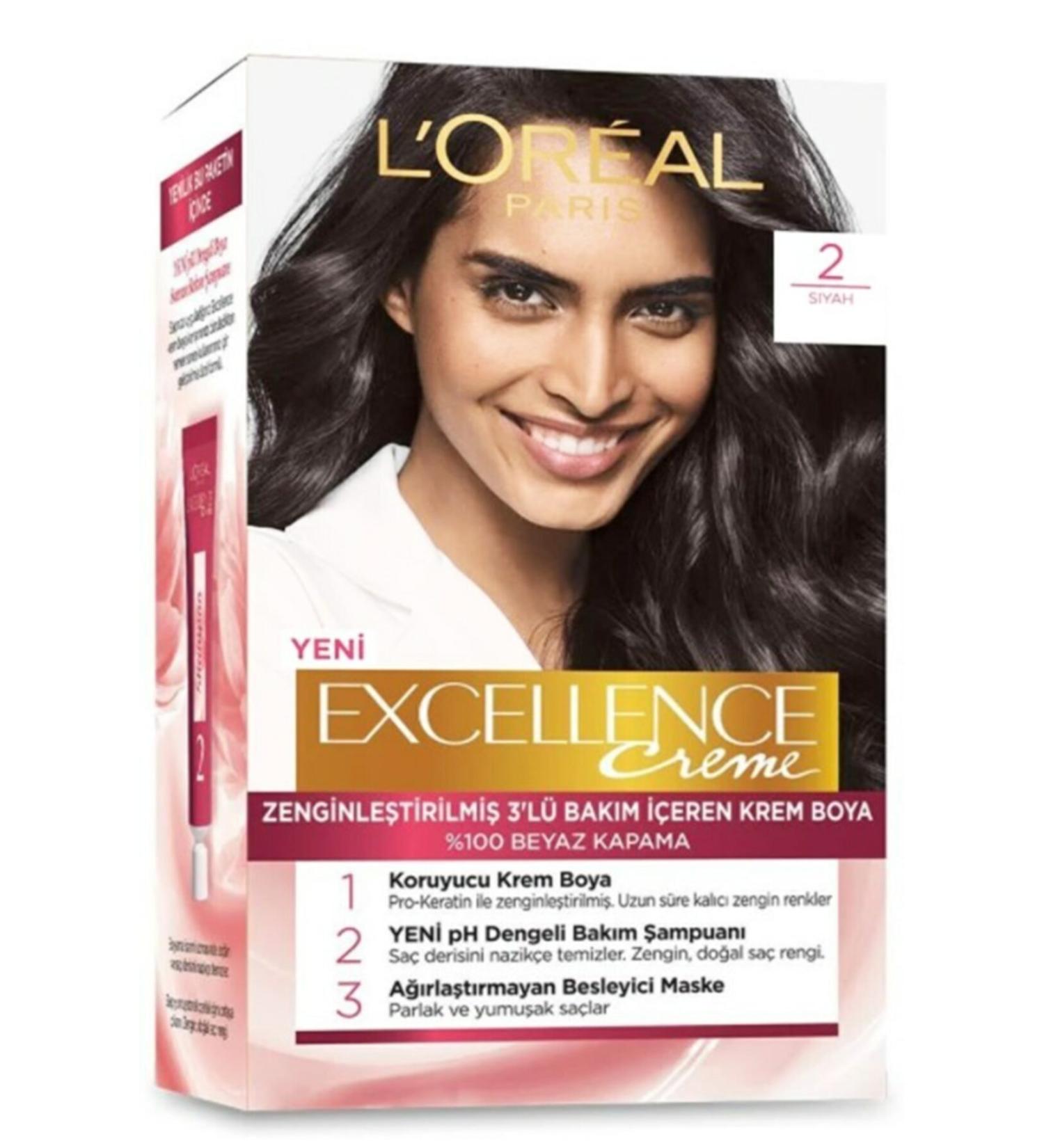 L'Oreal Paris Loreal Excellence Hair Dye 2